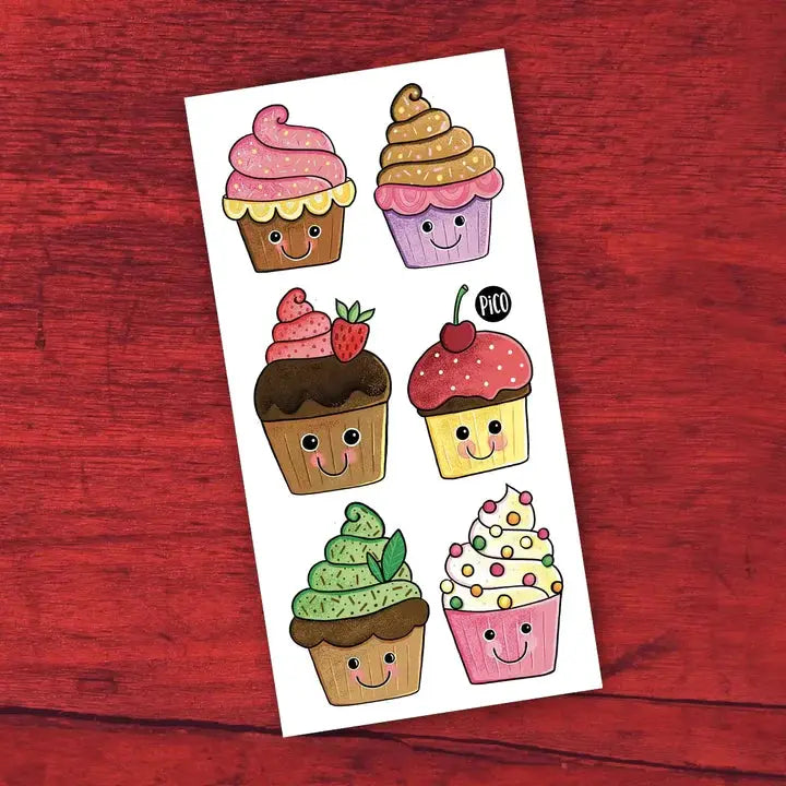 Tatouage "Les petits gâteaux gourmands" de Pico Pico