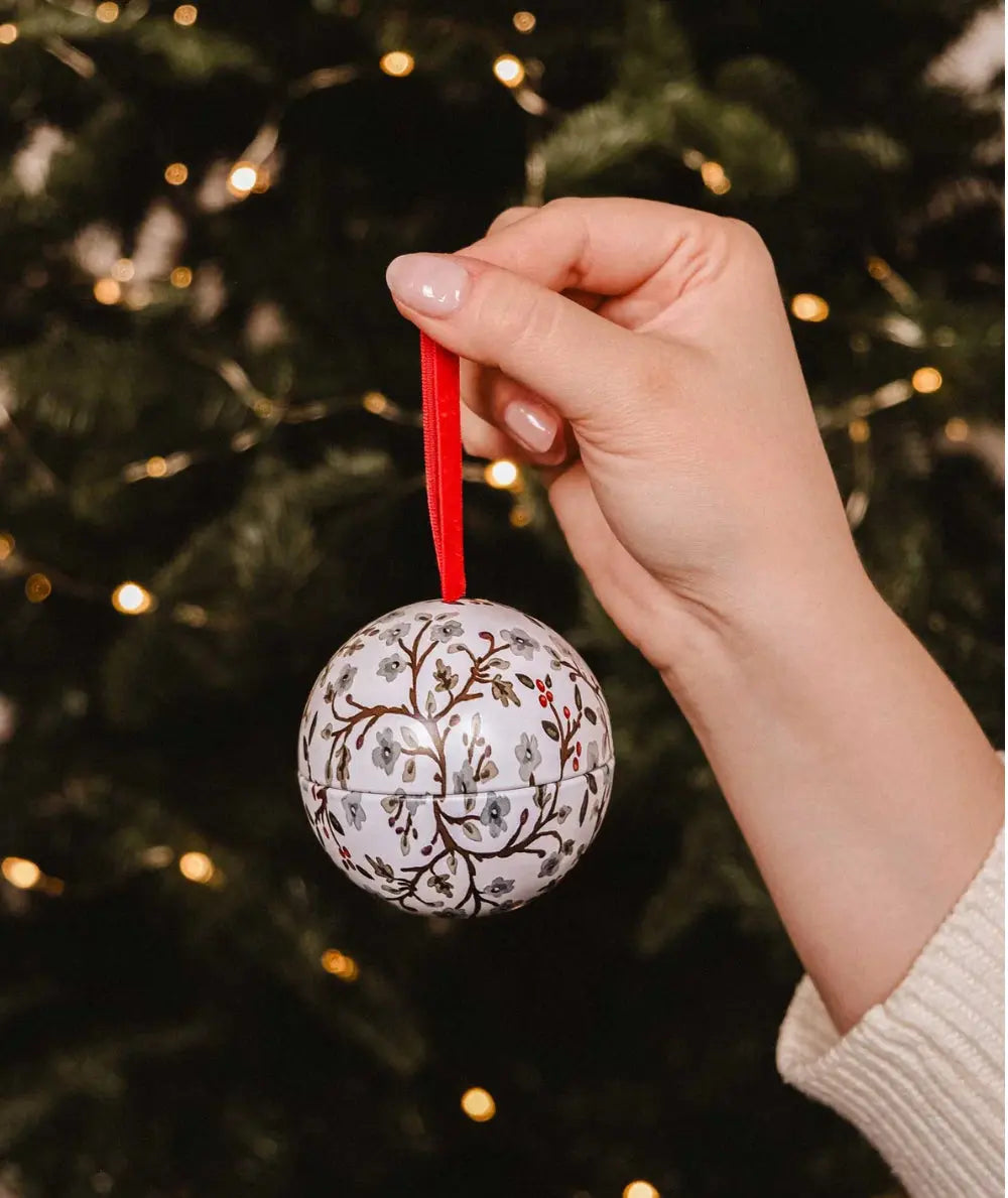 Bougie Ornement de Noël | Fleur d'hiver Coussins etc