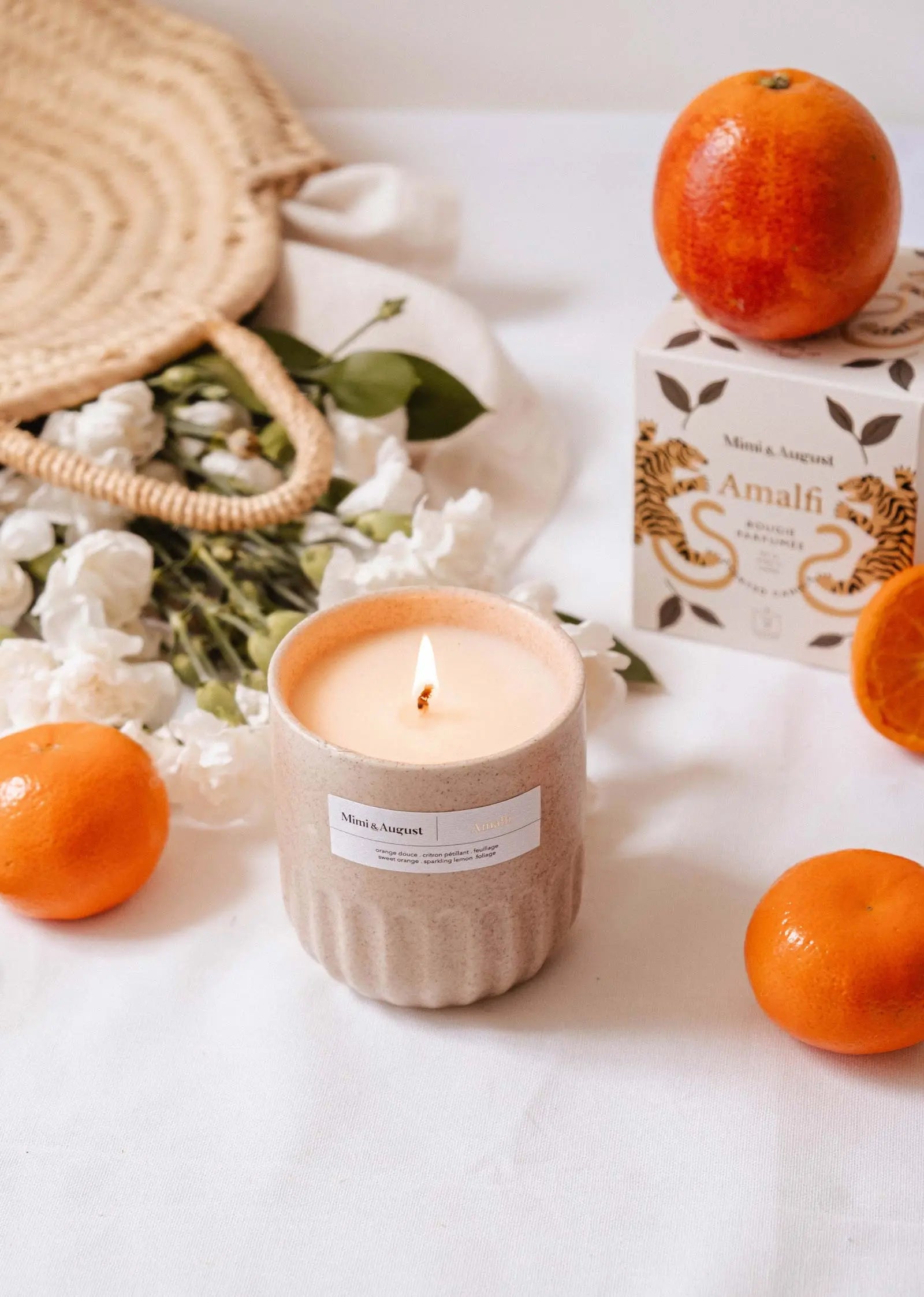 Amalfi - Reusable Candle Mimi & August