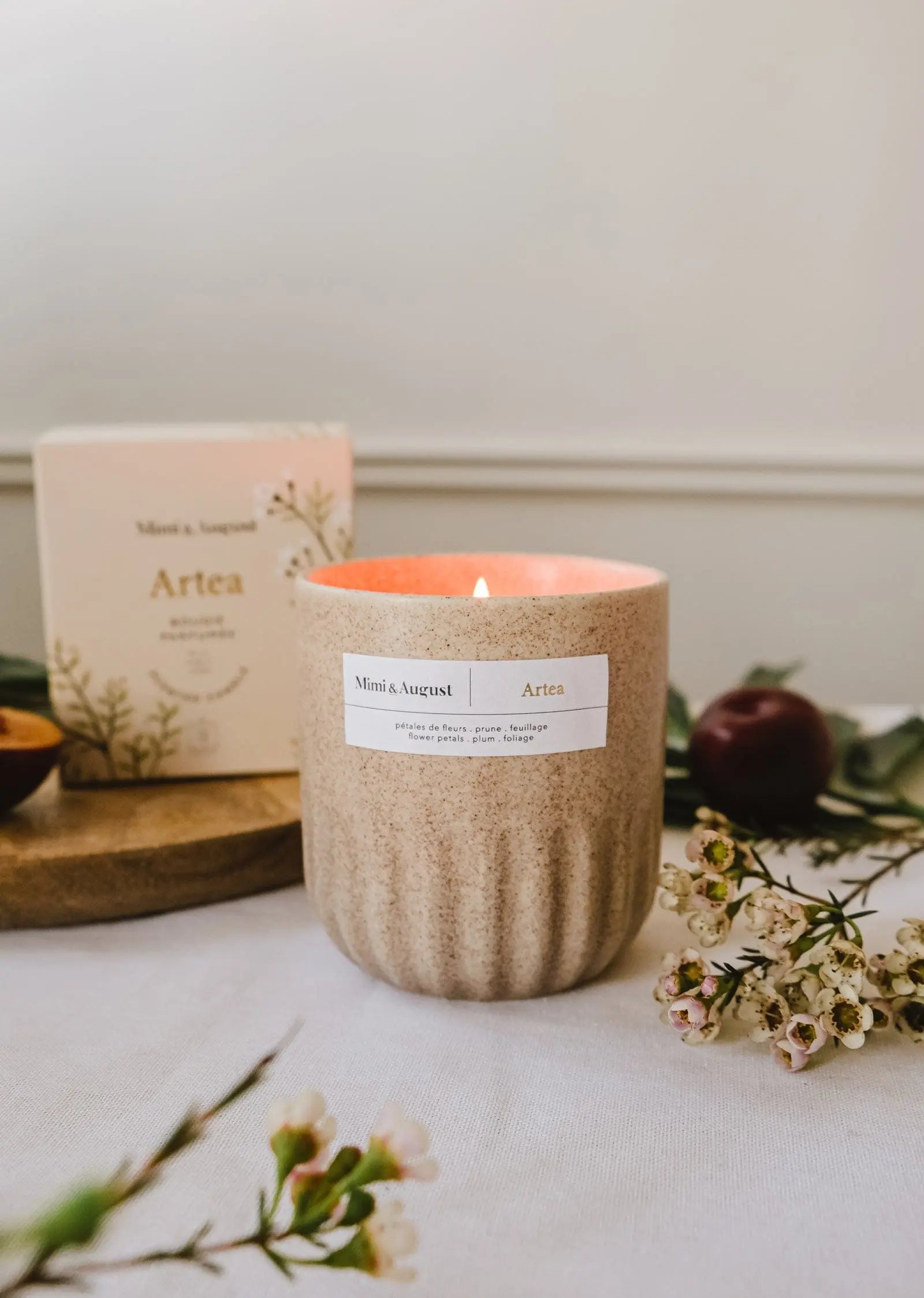 Artea - Reusable Candle Mimi & August