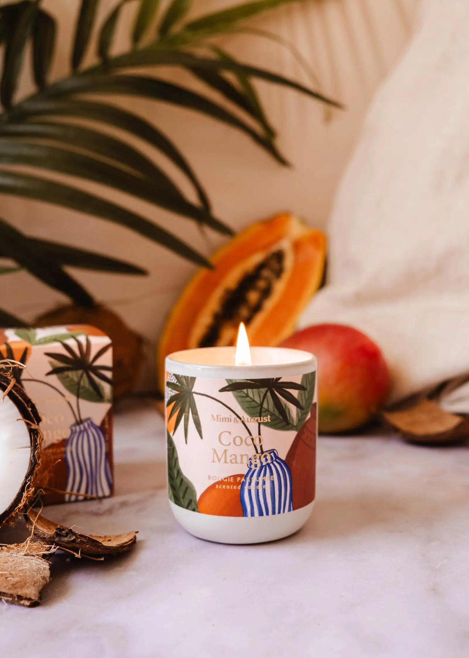 Coco Mango - Reusable Candle Mimi & August