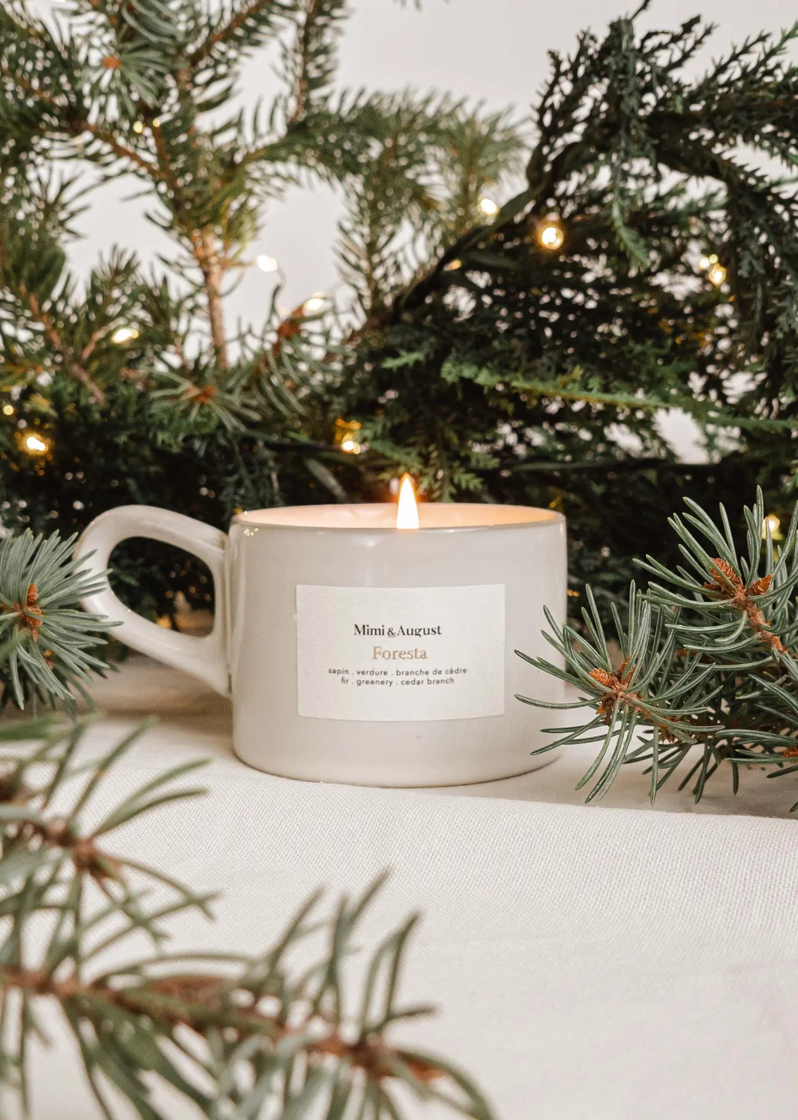 Foresta - Reusable Candle Mimi & August