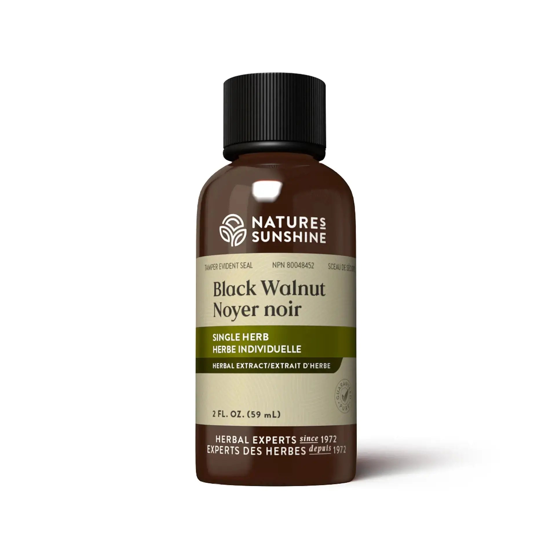Herbe individuelle de "Noyer Noir" en Liquide de Nature's Sunshine Nature's Sunshine