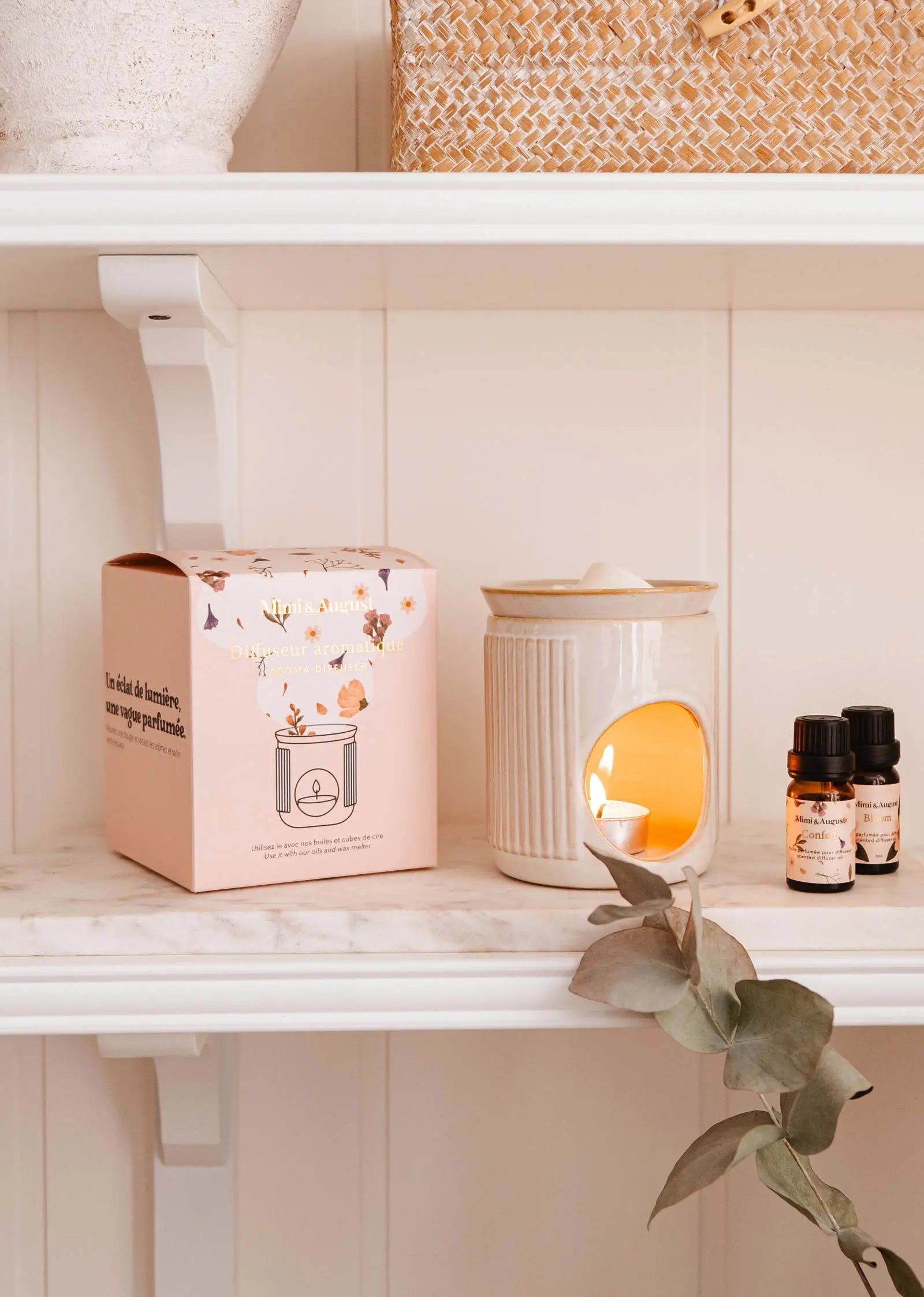 Lueur – Aromatic Ceramic Diffuser Mimi & August