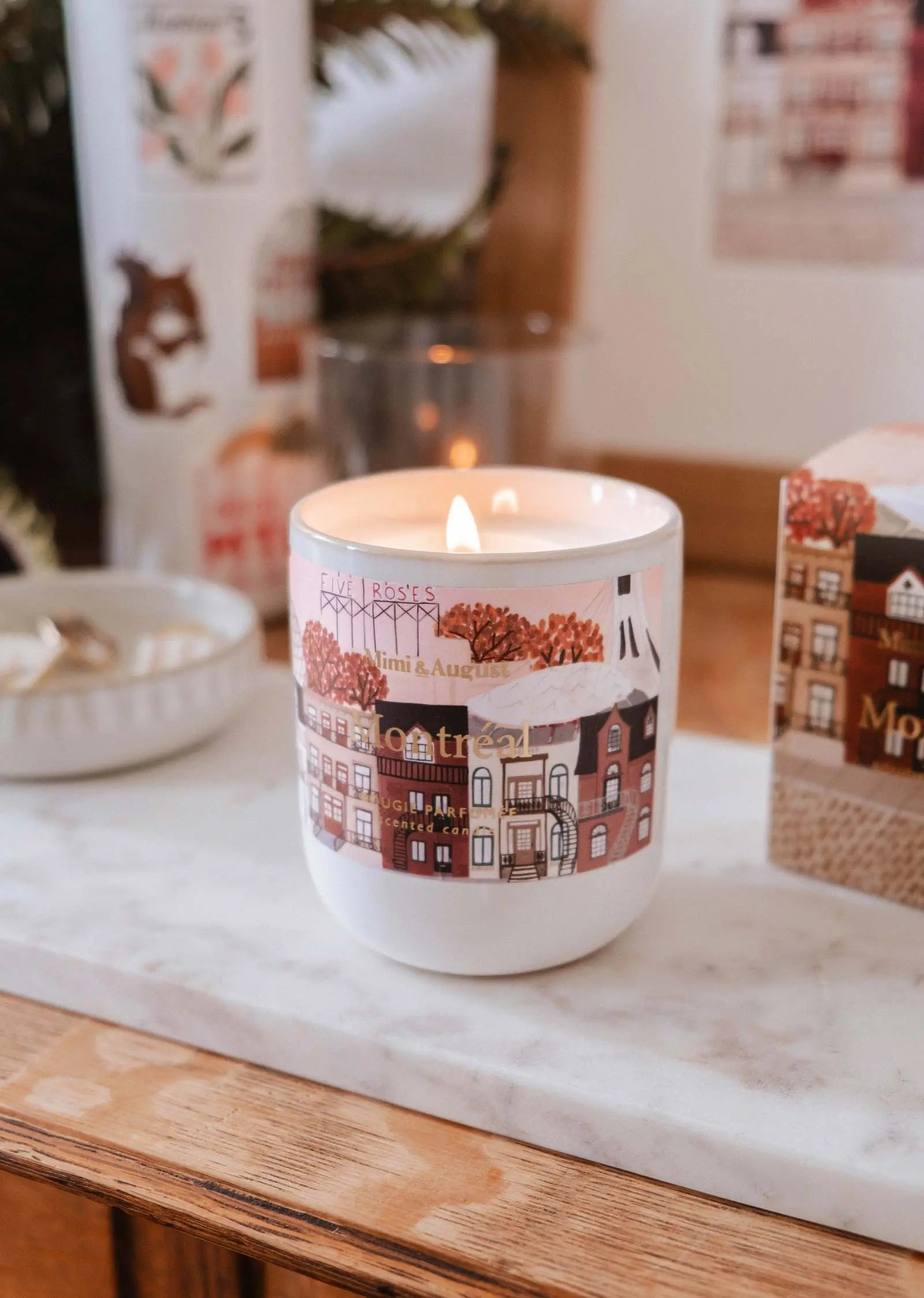 Montreal - Reusable Candle Mimi & August