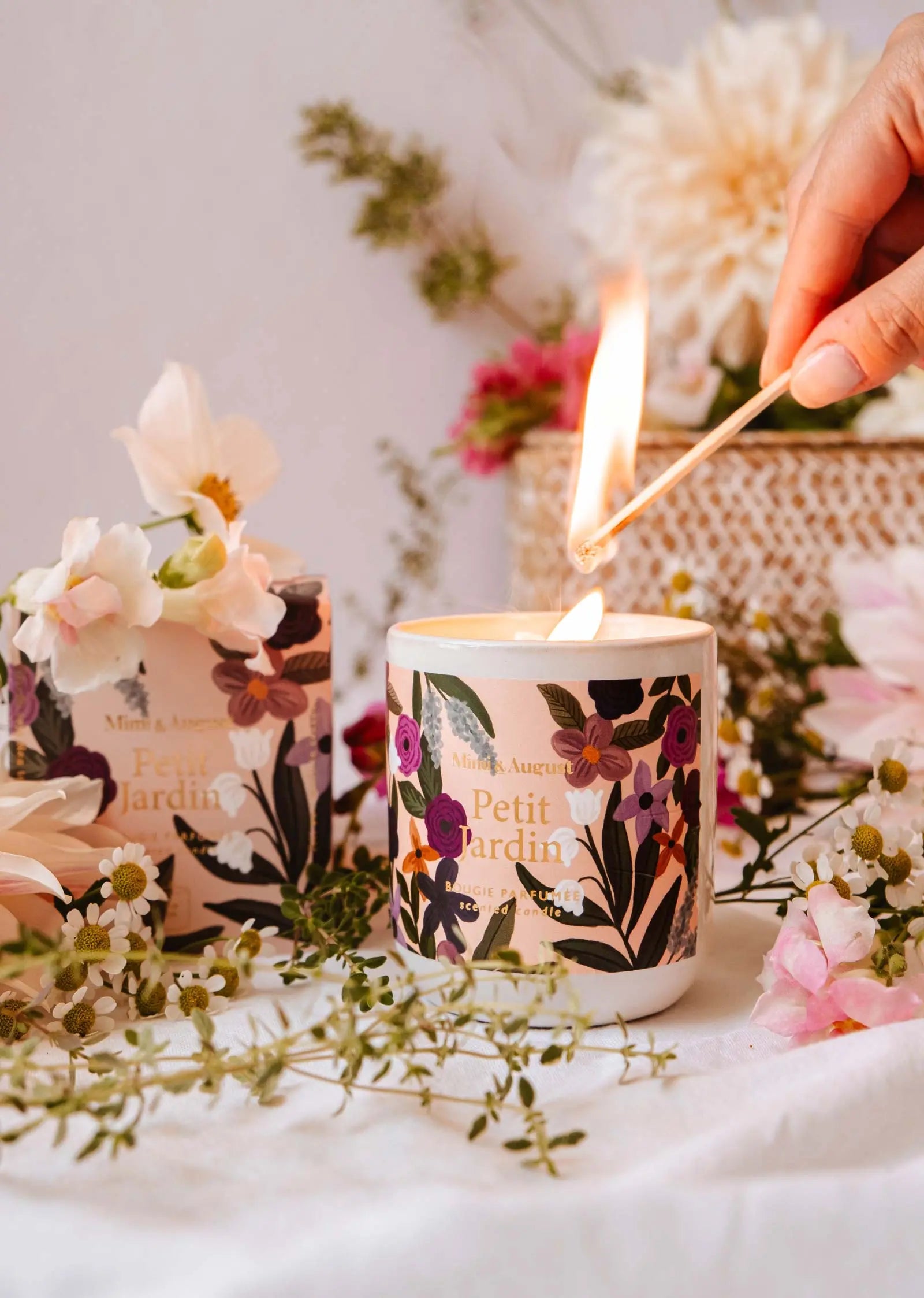 Petit Jardin - Reusable Candle Mimi & August