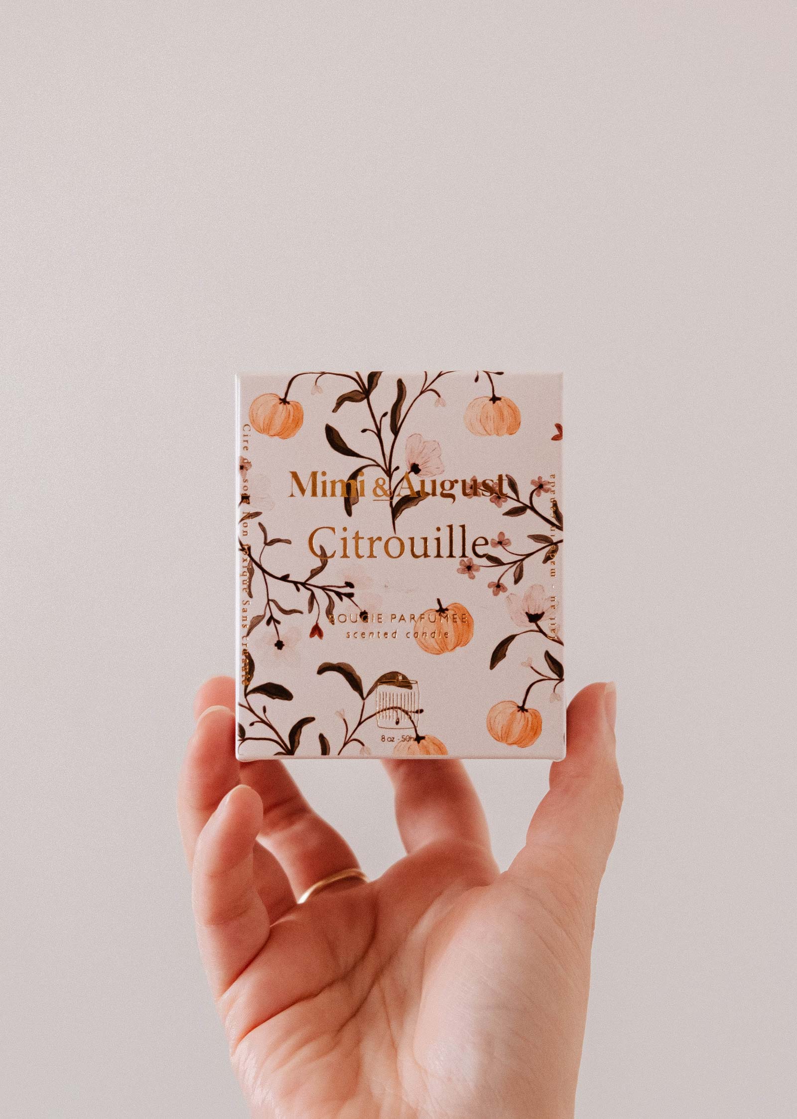 Citrouille - Reusable Candle Mimi & August
