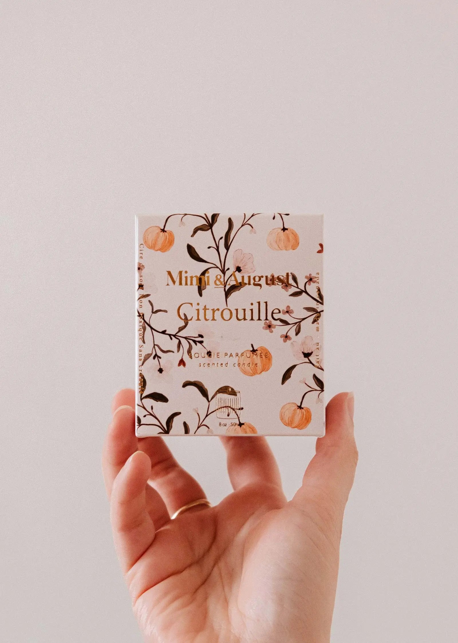 Citrouille - Reusable Candle Mimi & August