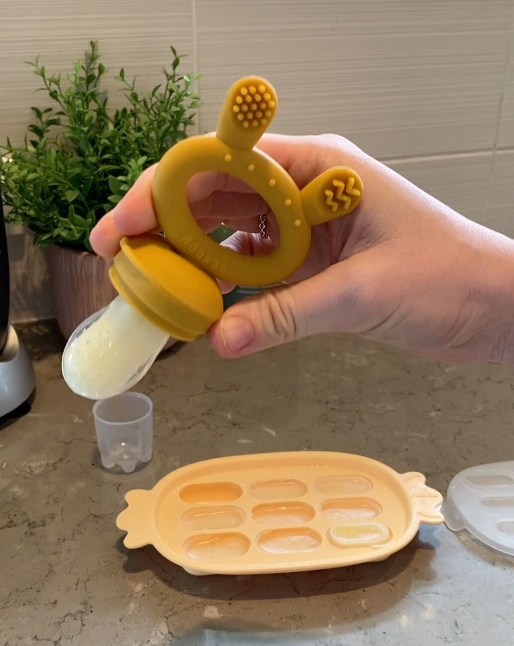 Haakaa, silicone tray