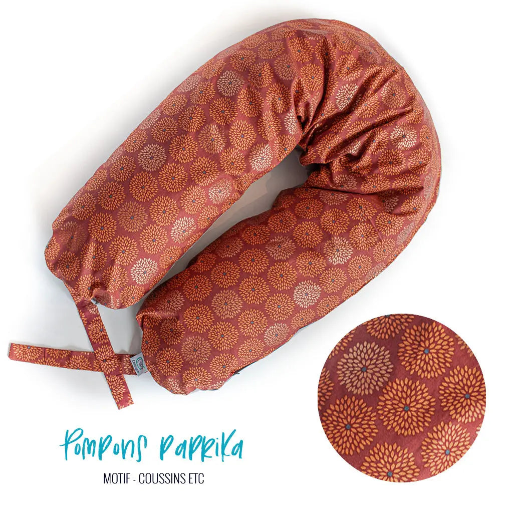 Coussin etc. "Pompons Paprika" Coussins etc