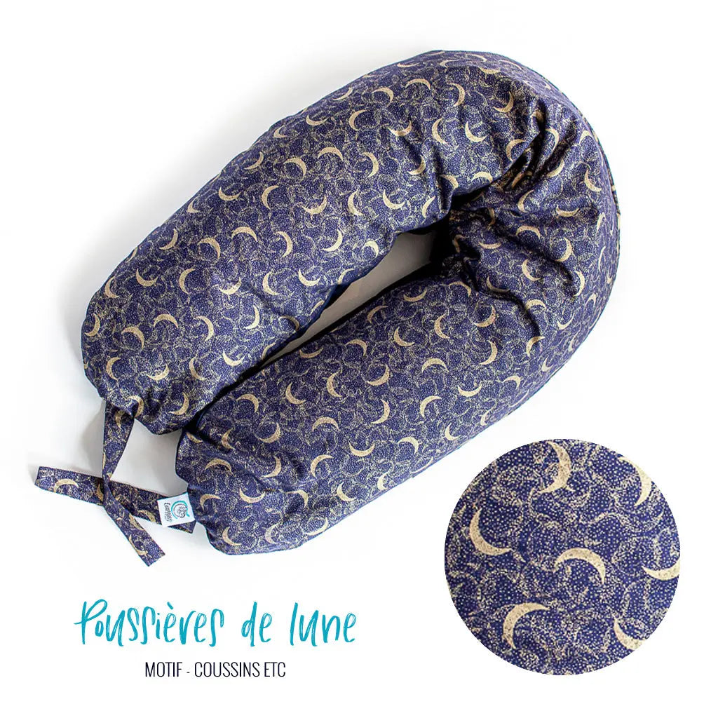 Coussin etc. "Uni Poussière de lune" Coussins etc