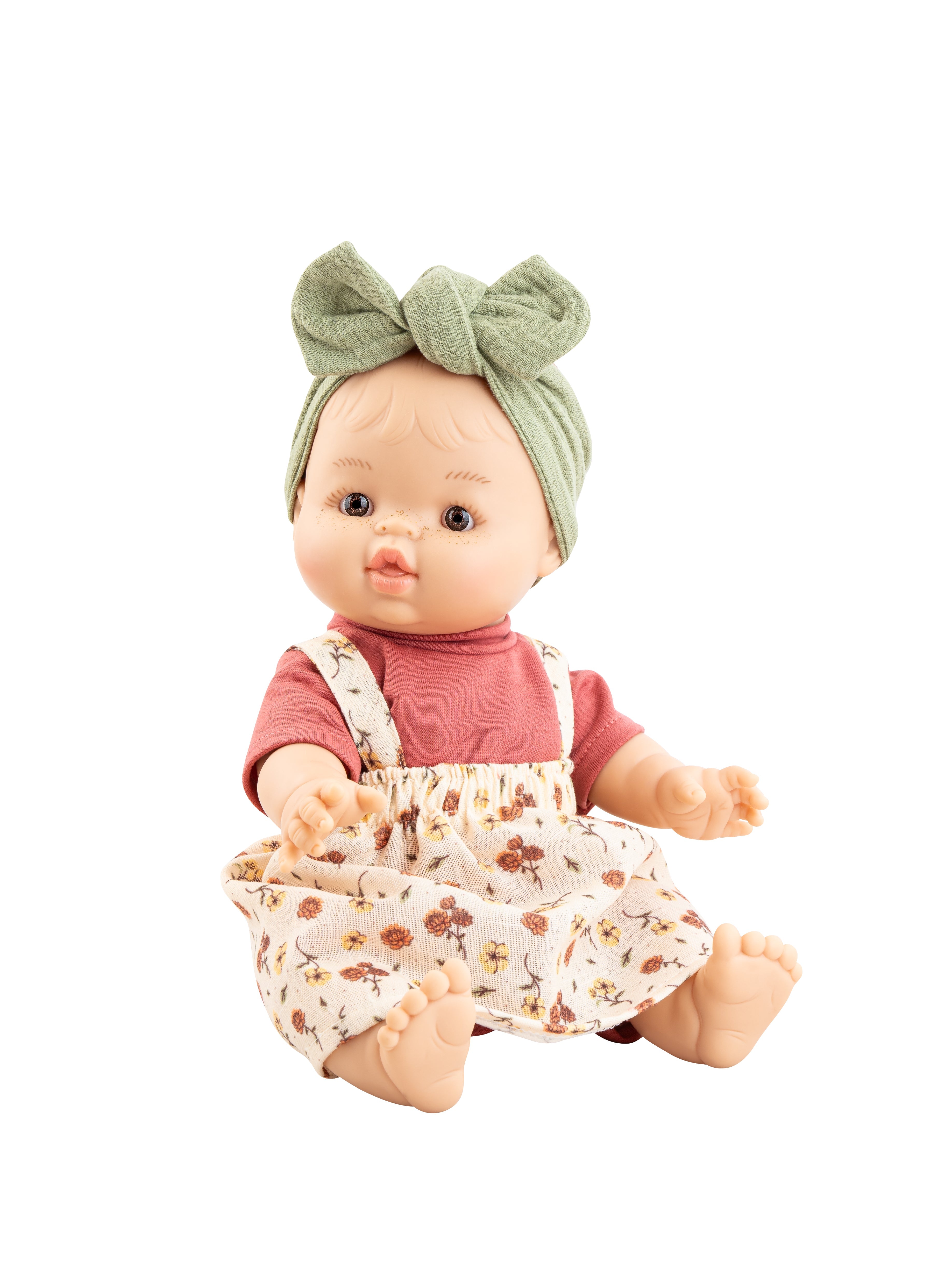 Clothes for dolls Los Manus - Flower overalls - Paola Reina