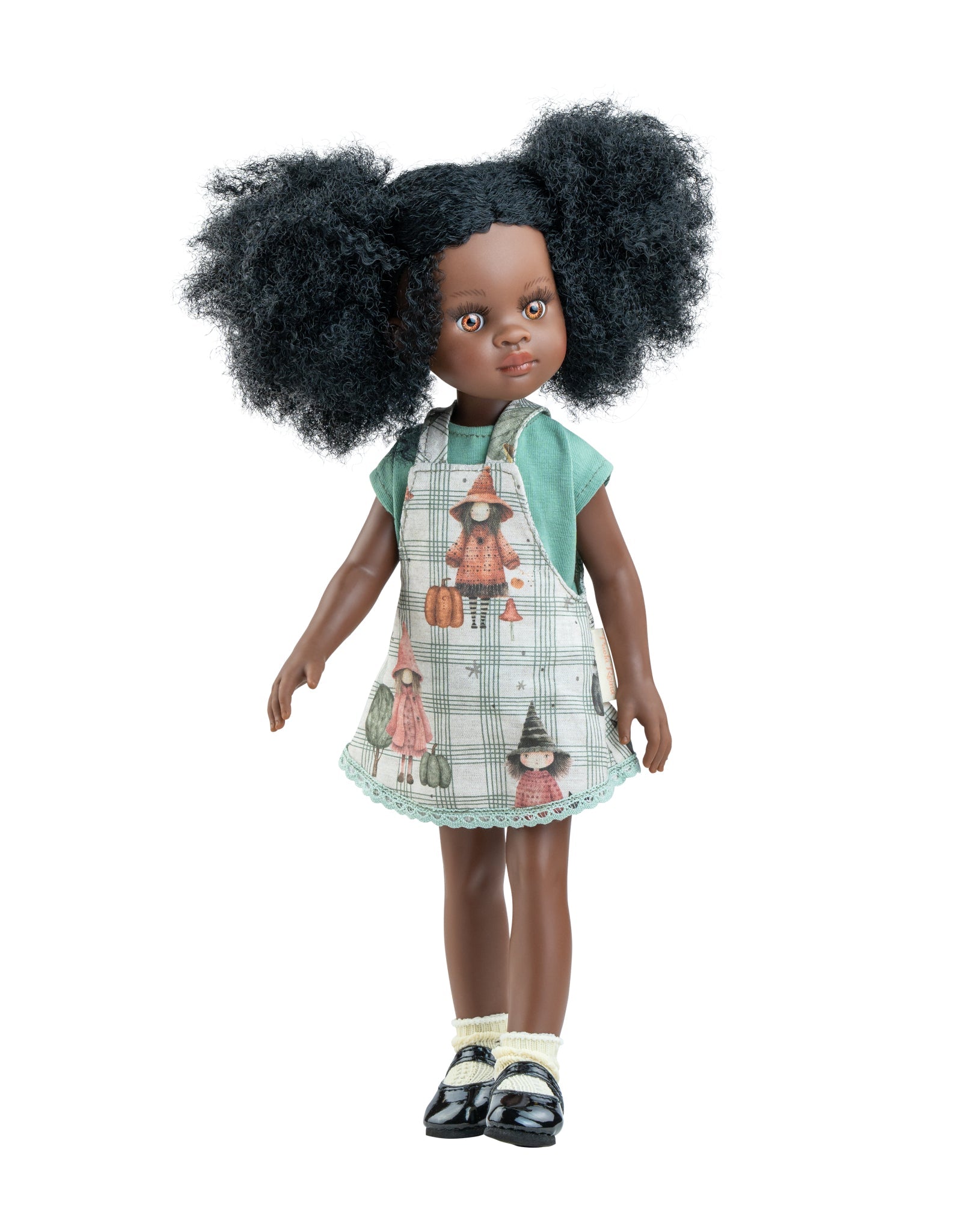 Las Amigas doll - Nora with dress-overalls - Paola Reina
