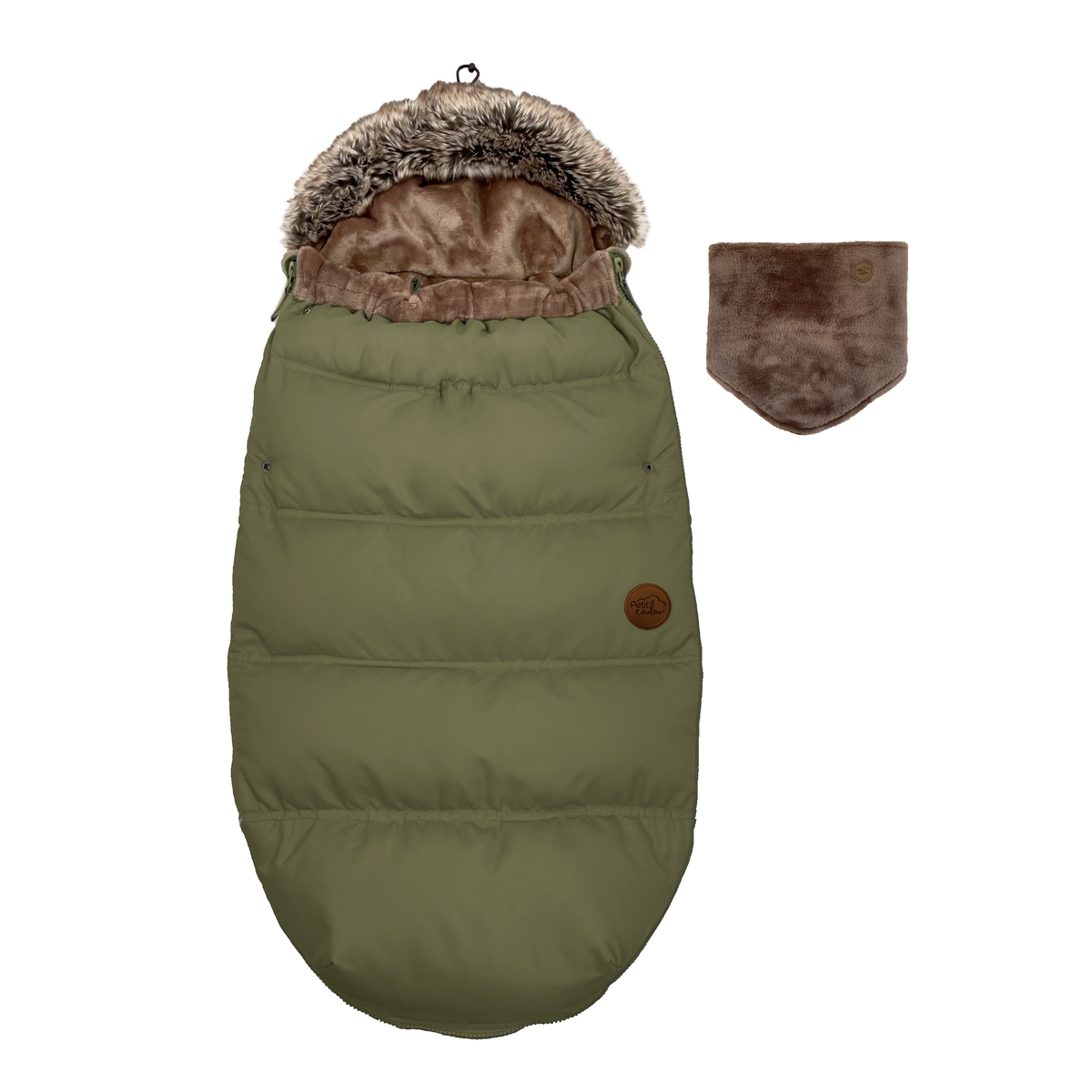 Housse chancelière pour landau et poussette (-30°C à 10°C) Petit Coulou