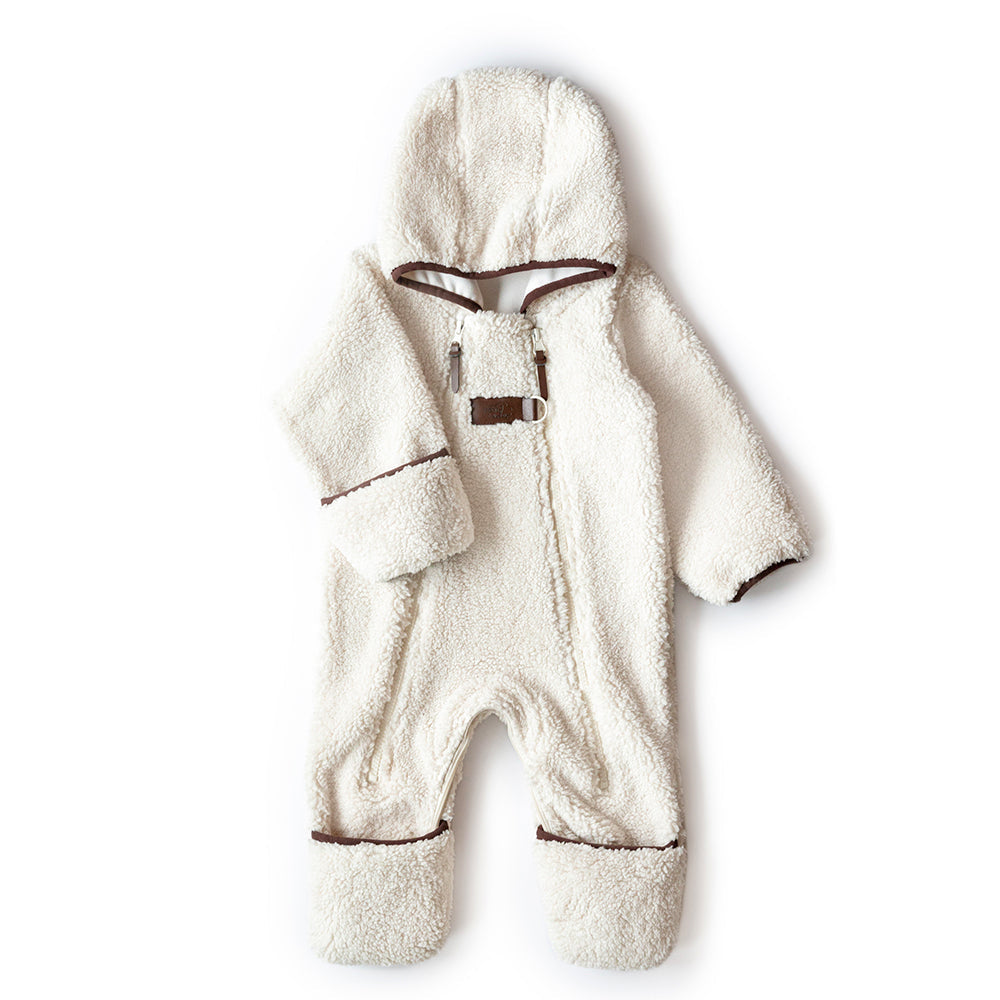 Combinaison une pièce en Sherpa doublée (3-18m) Petit Coulou