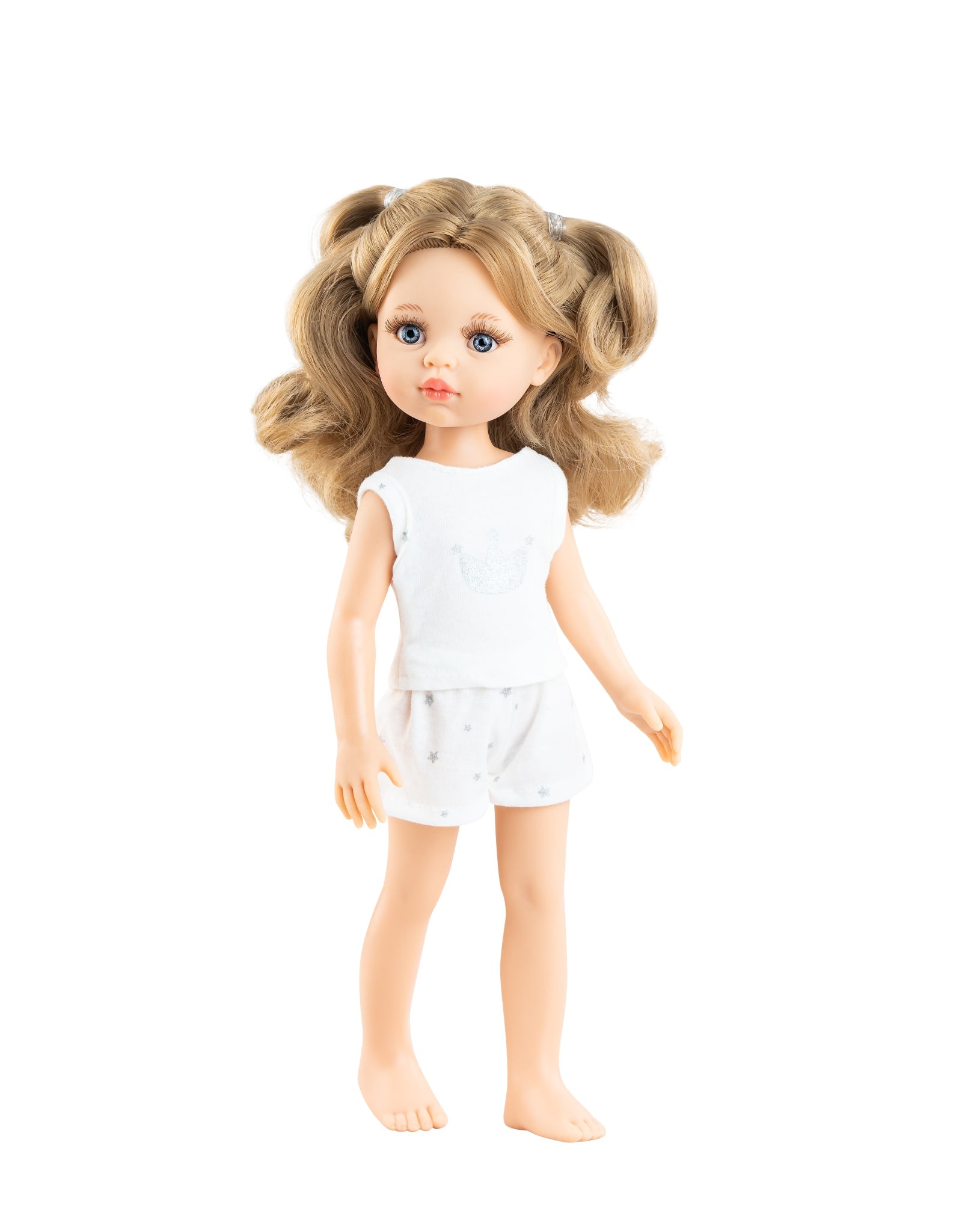 Las Amigas doll - Carla with tied hair in pajamas - Paola Reina