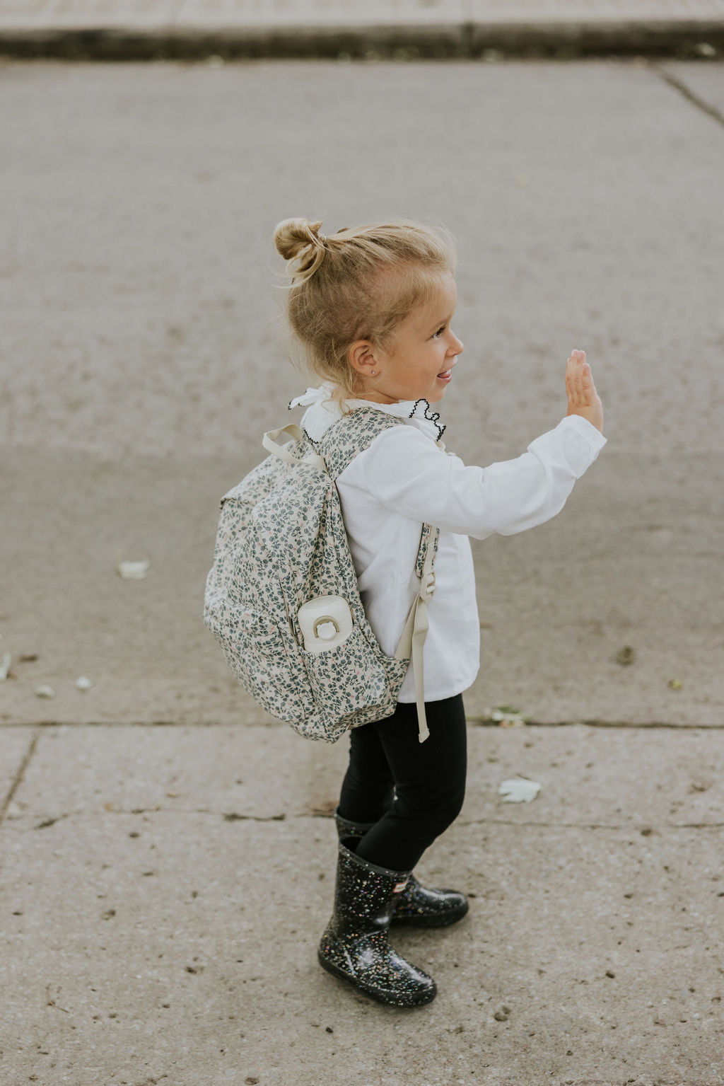 Mini backpack - Flowers and birds - Menoum
