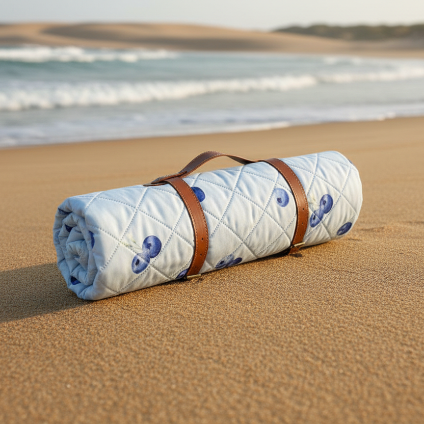 Nappe Plage & Jeux - Bleuets
