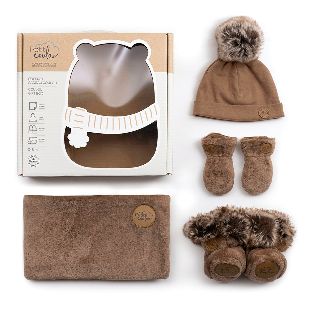 Coffret cadeau Coulou pour bébé (4 accessoires) Petit Coulou