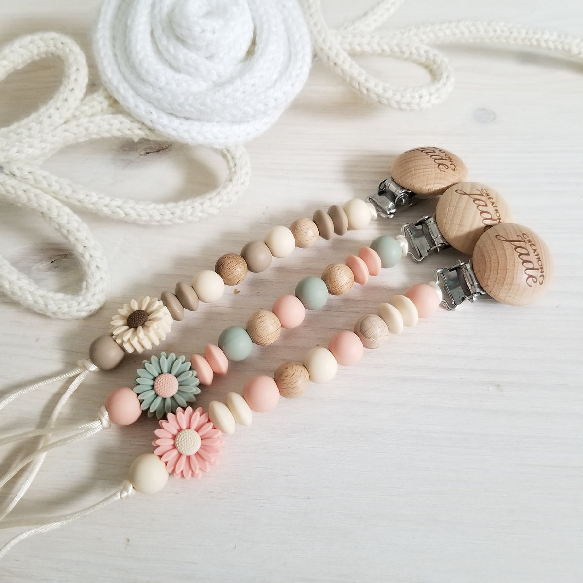 Attache-suce Bois - Petite marguerite