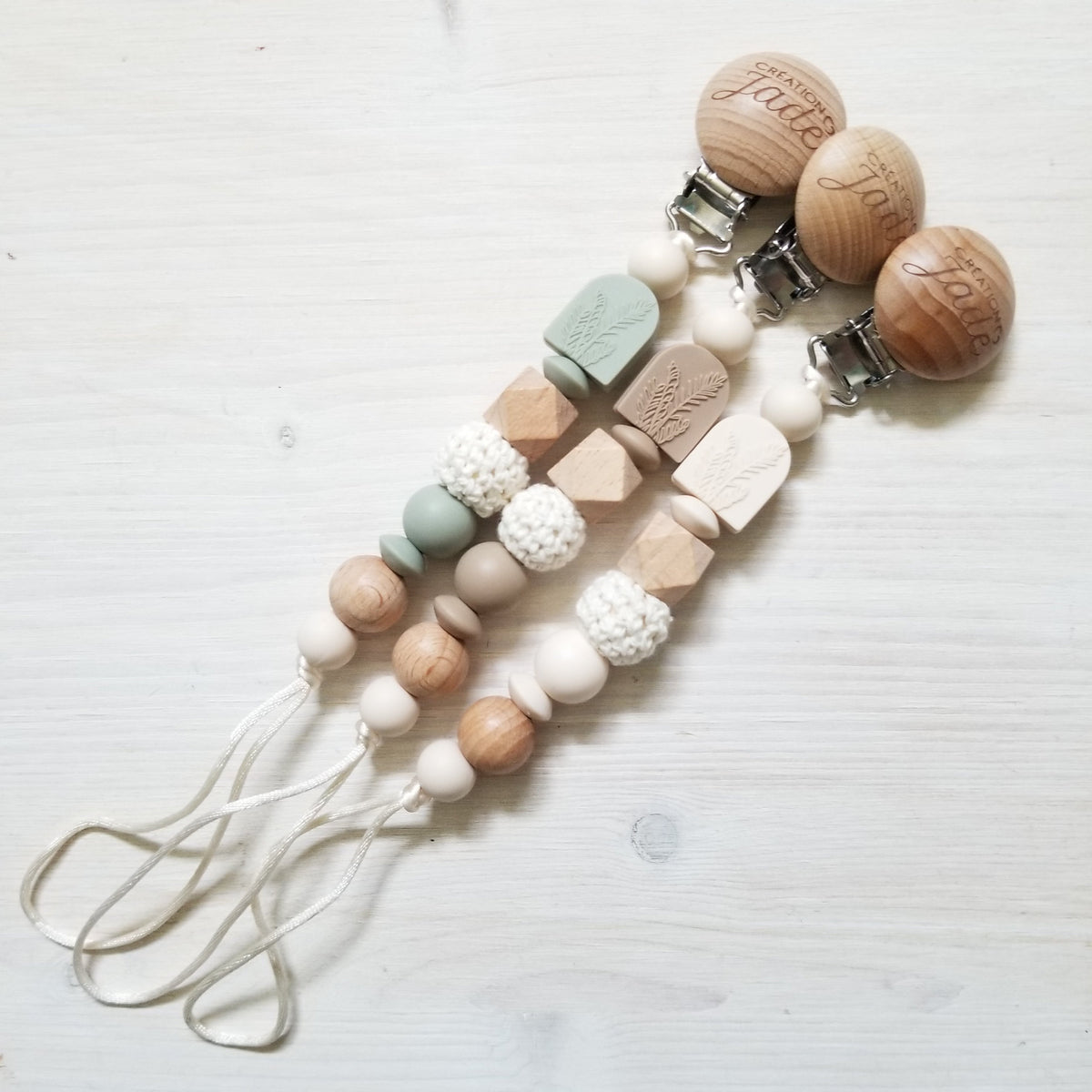 Attache-suce Bois - Boho chic