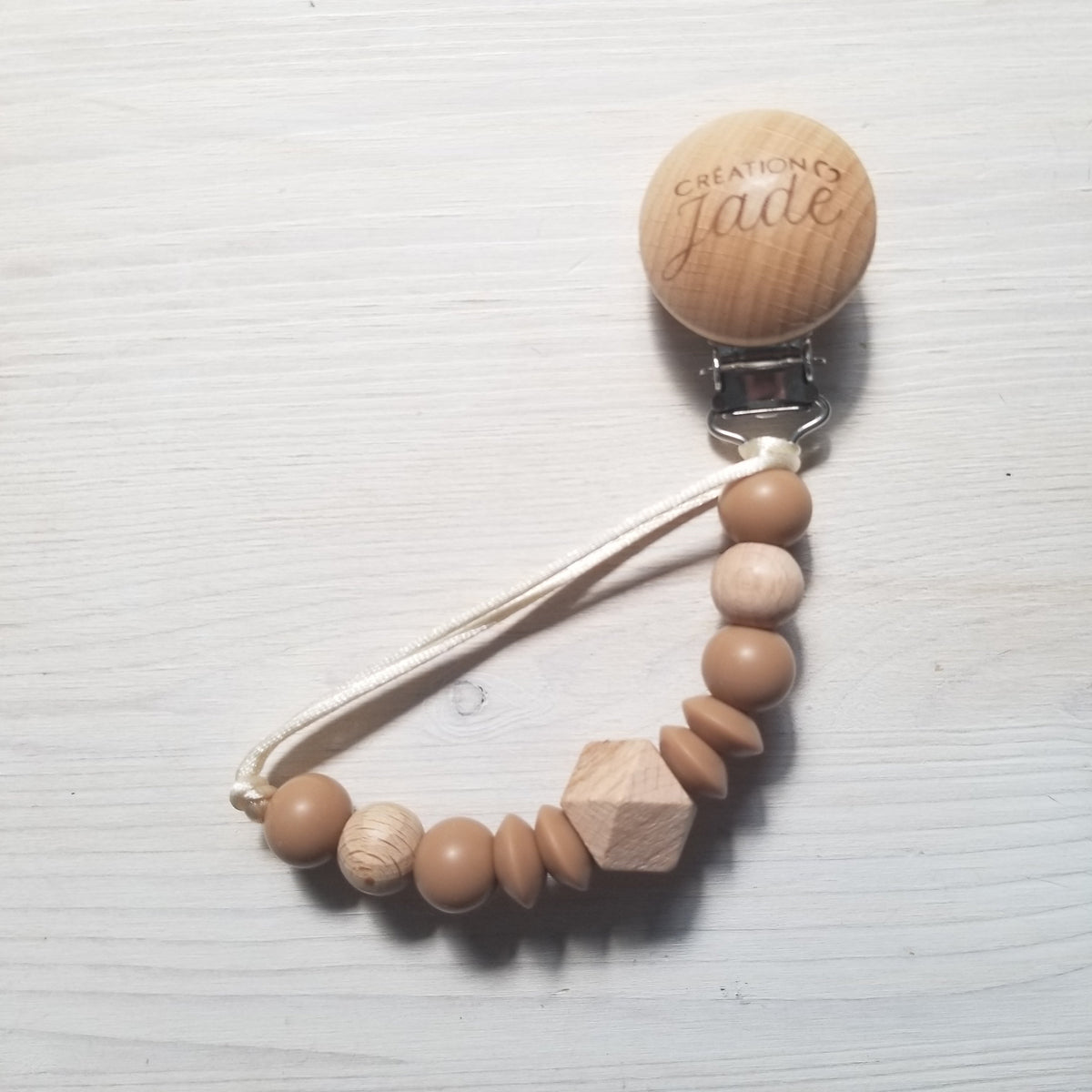 Attache-suce Bois - Hexagone bois