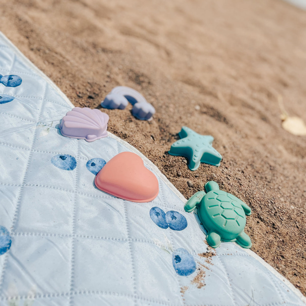 Nappe Plage & Jeux - Bleuets