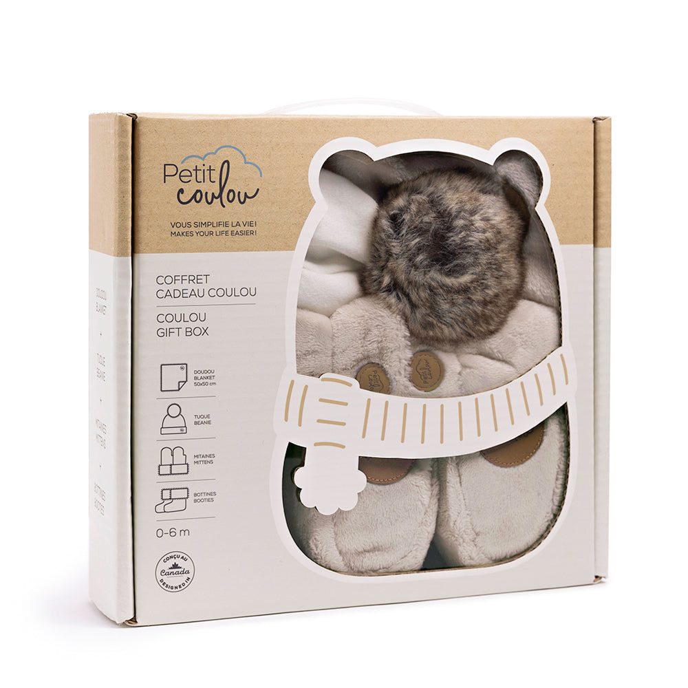 Coffret cadeau Coulou pour bébé (4 accessoires) Petit Coulou