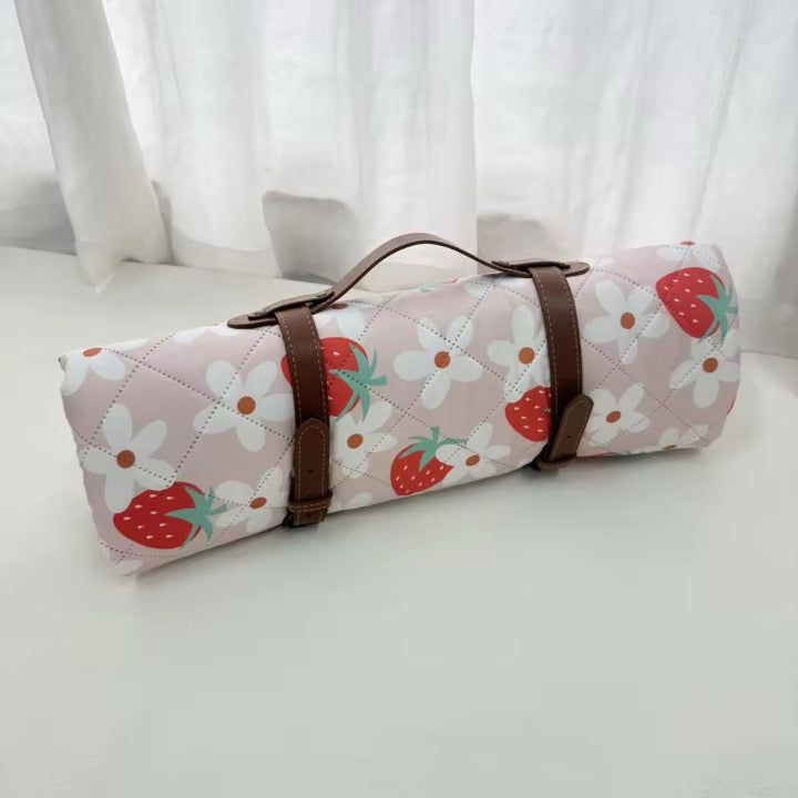 Nappe Plage & Jeux - Fraises