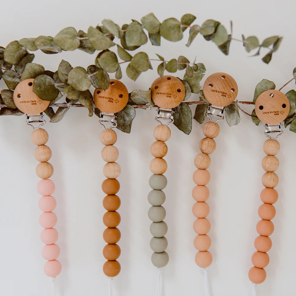 Attache tétine - Baby Monster bling