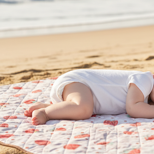 Nappe Plage & Jeux - Fraises