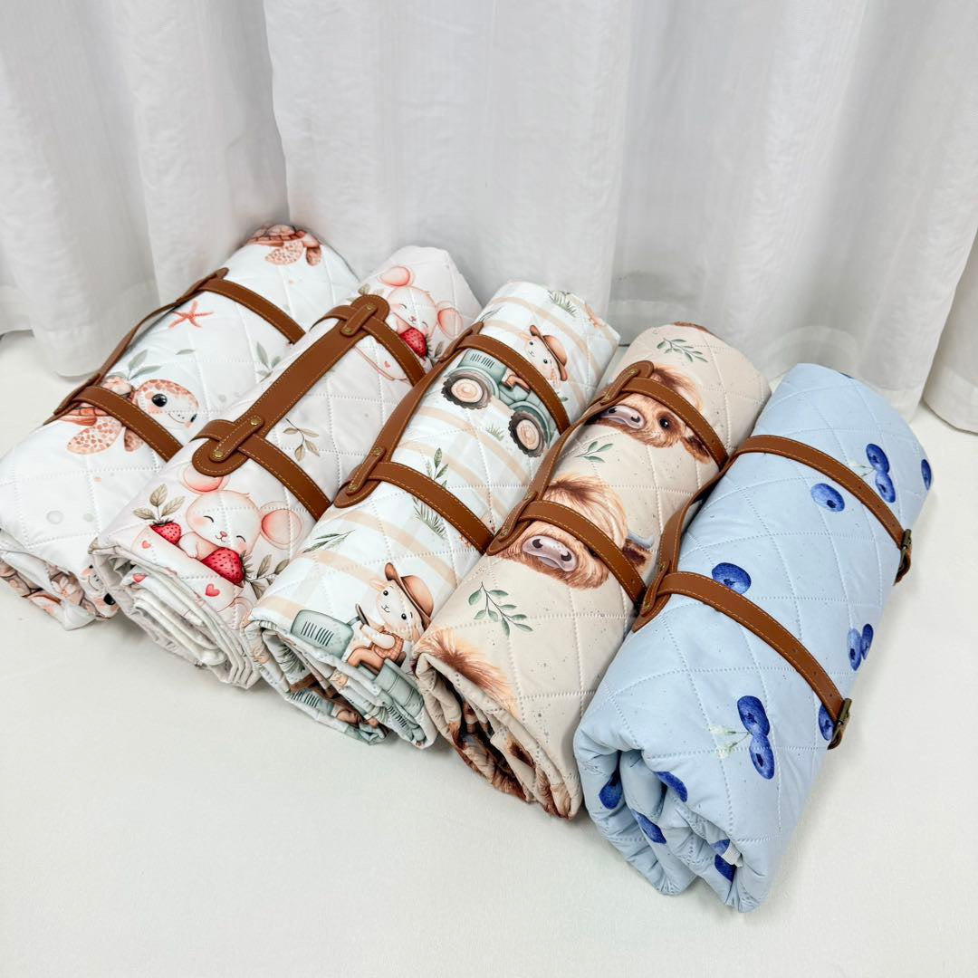 Nappe Plage & Jeux - Bleuets