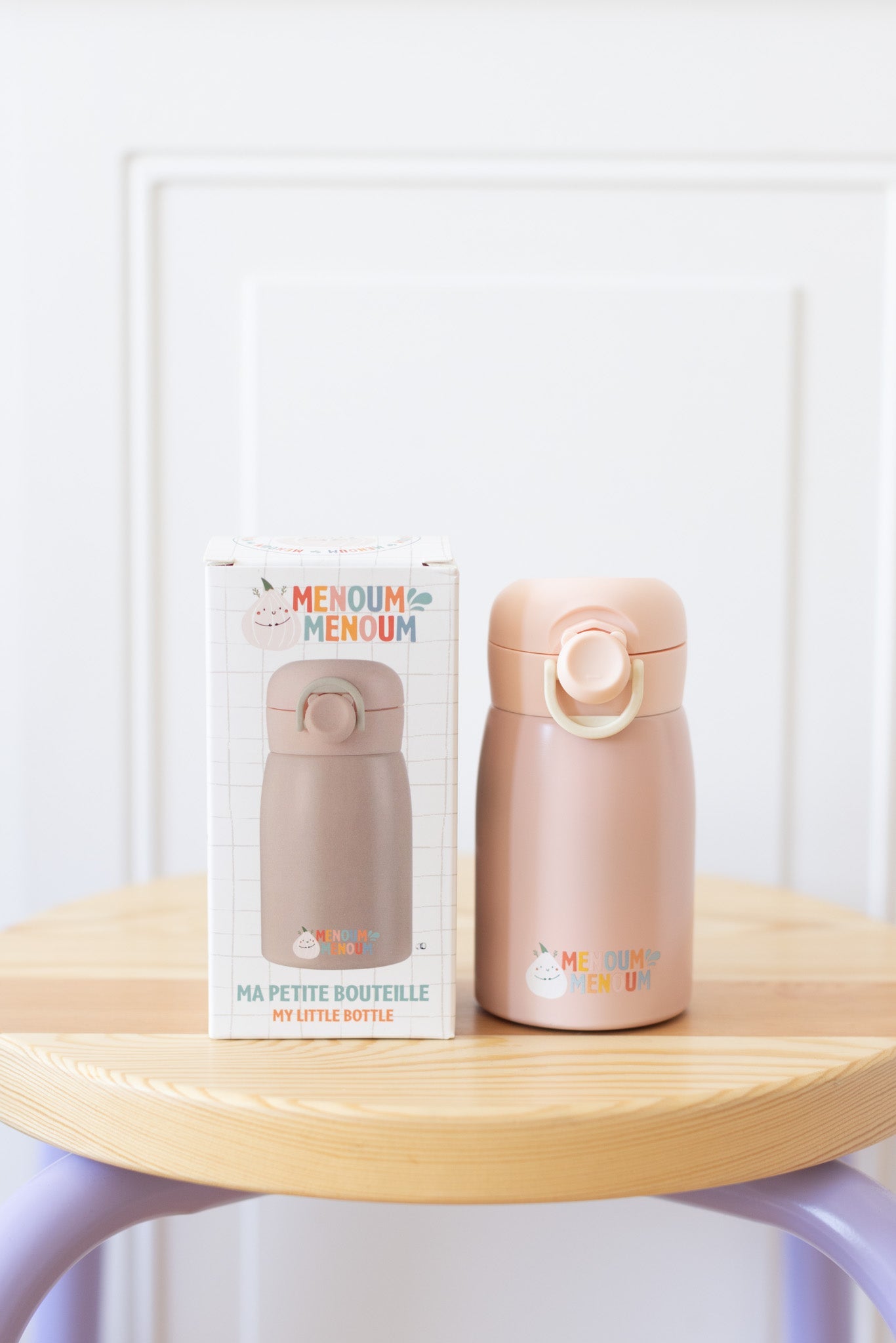 Thermos bottle - Pink - Menoum