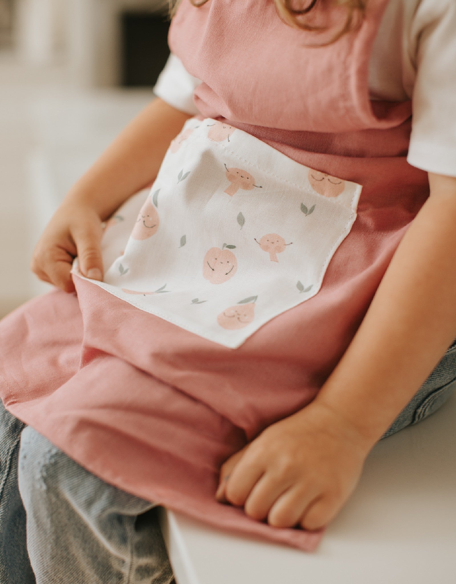 Petit chef - Ensemble de cuisinier - Rose - Veille sur toi