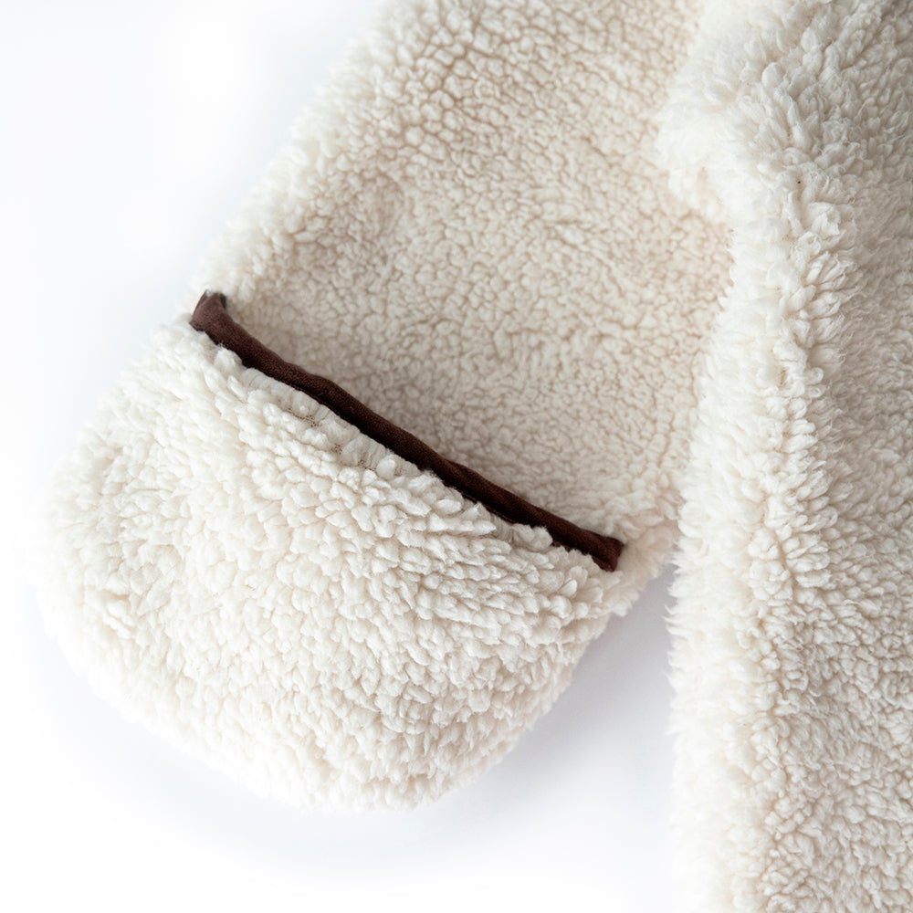 Combinaison une pièce en Sherpa doublée (3-18m) Petit Coulou