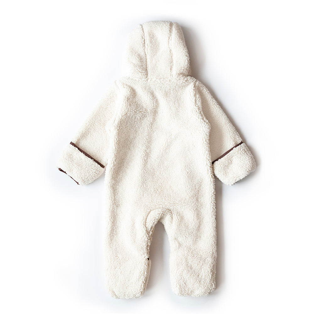 Combinaison une pièce en Sherpa doublée (3-18m) Petit Coulou