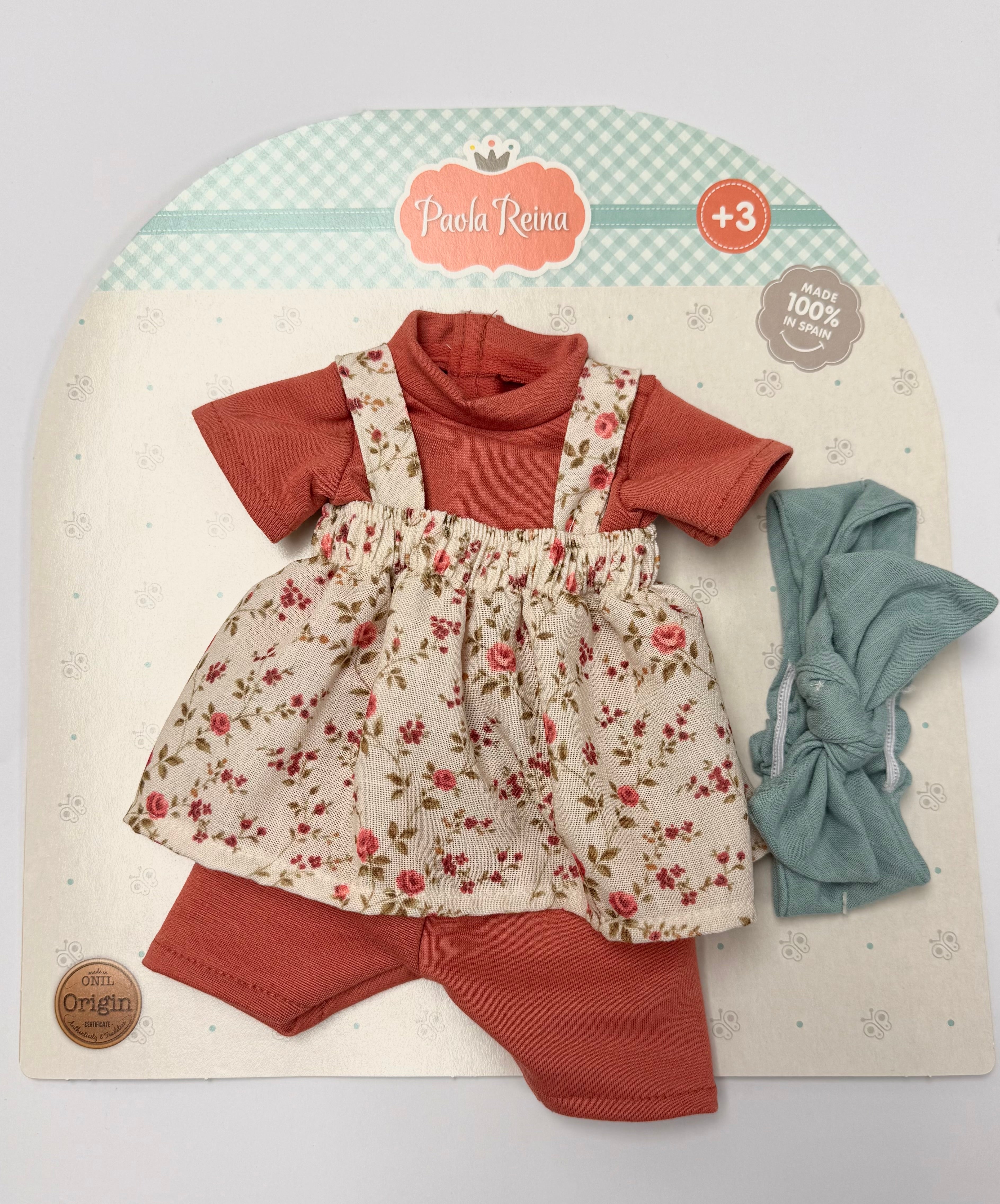 Clothes for dolls Gordis - Flower overalls - Paola Reina