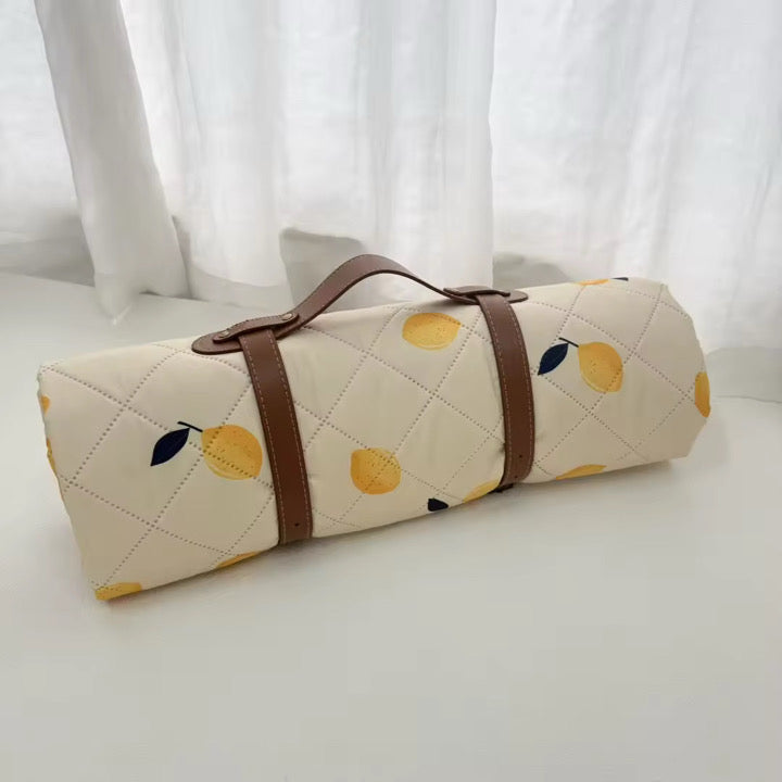 Nappe Plage & Jeux - Citrons
