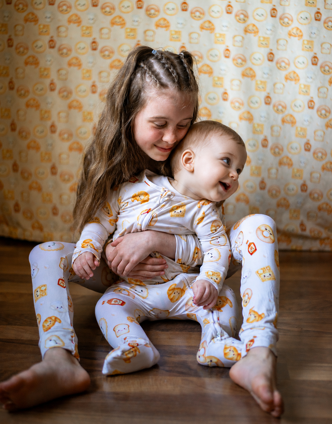 🧇Pyjama en bambou –  Petit déjeuner Canadien