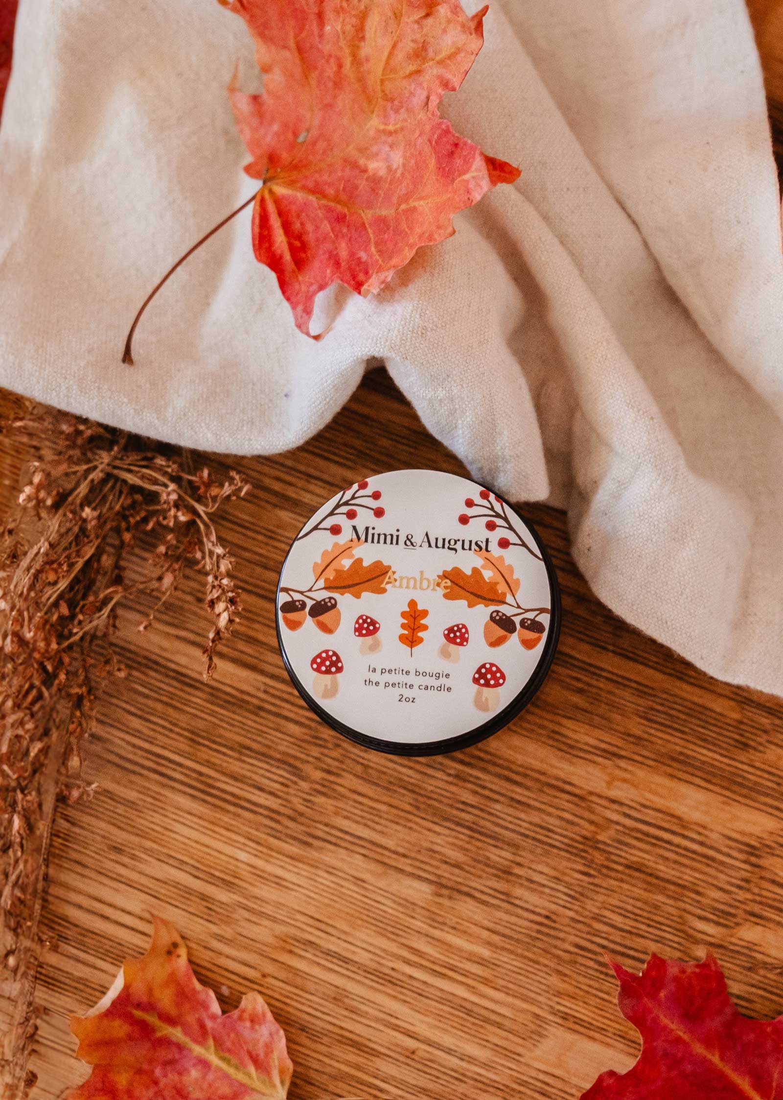 Ambre - Reusable Candle