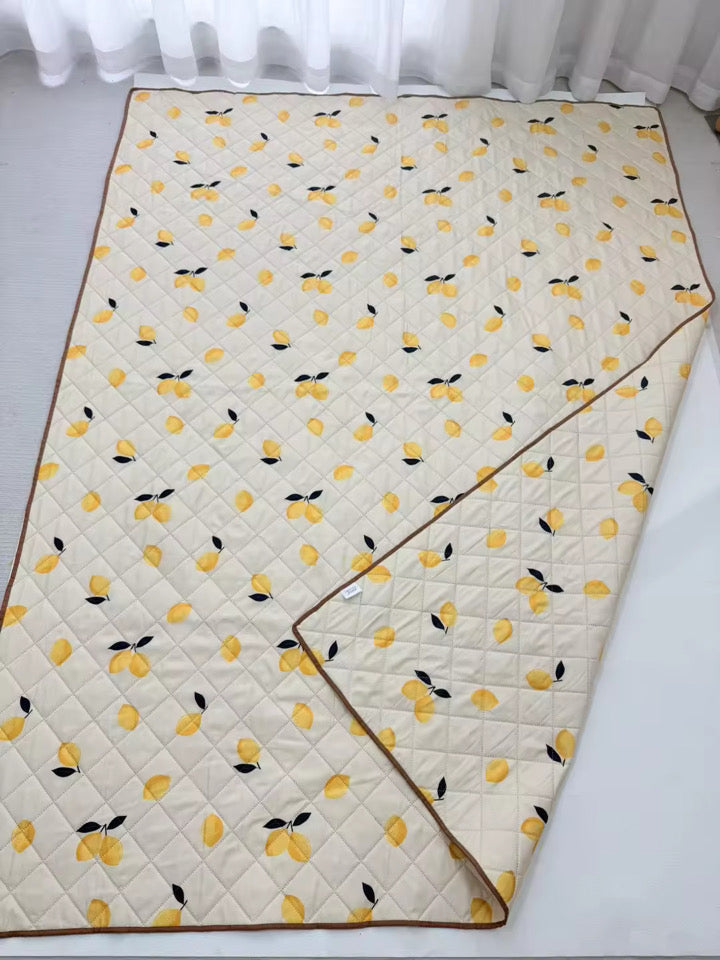 Nappe Plage & Jeux - Citrons