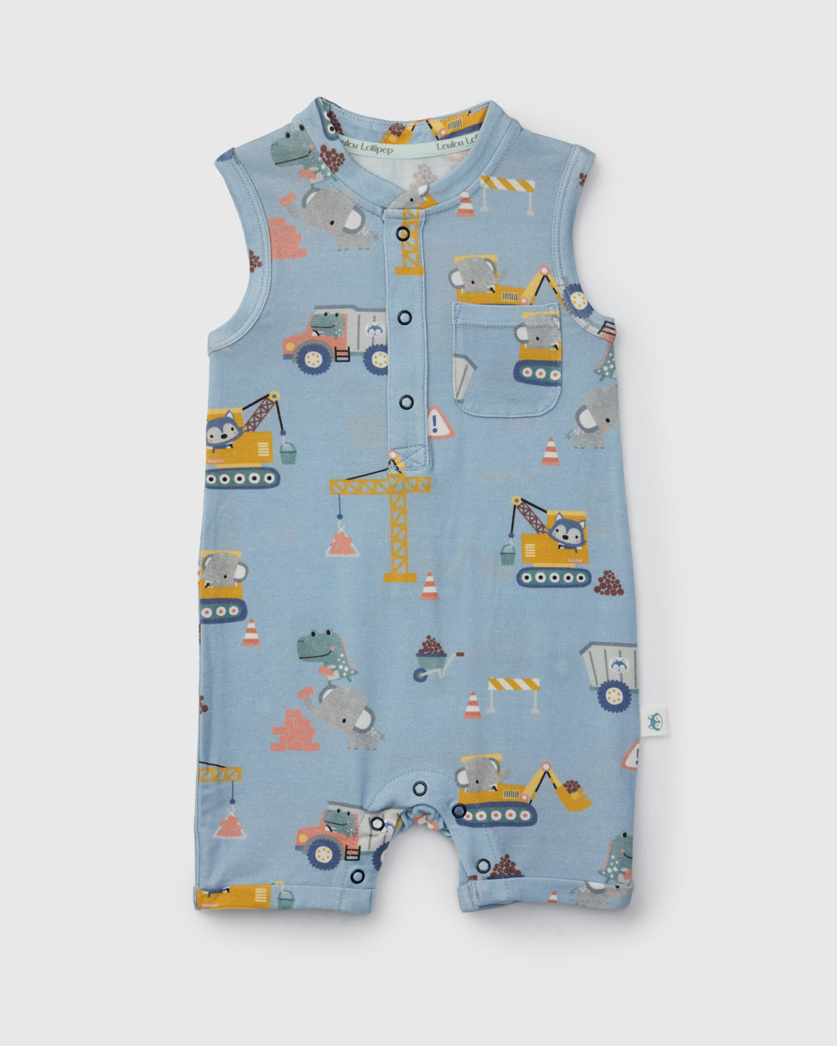 Short Romper - Tiny Engineers