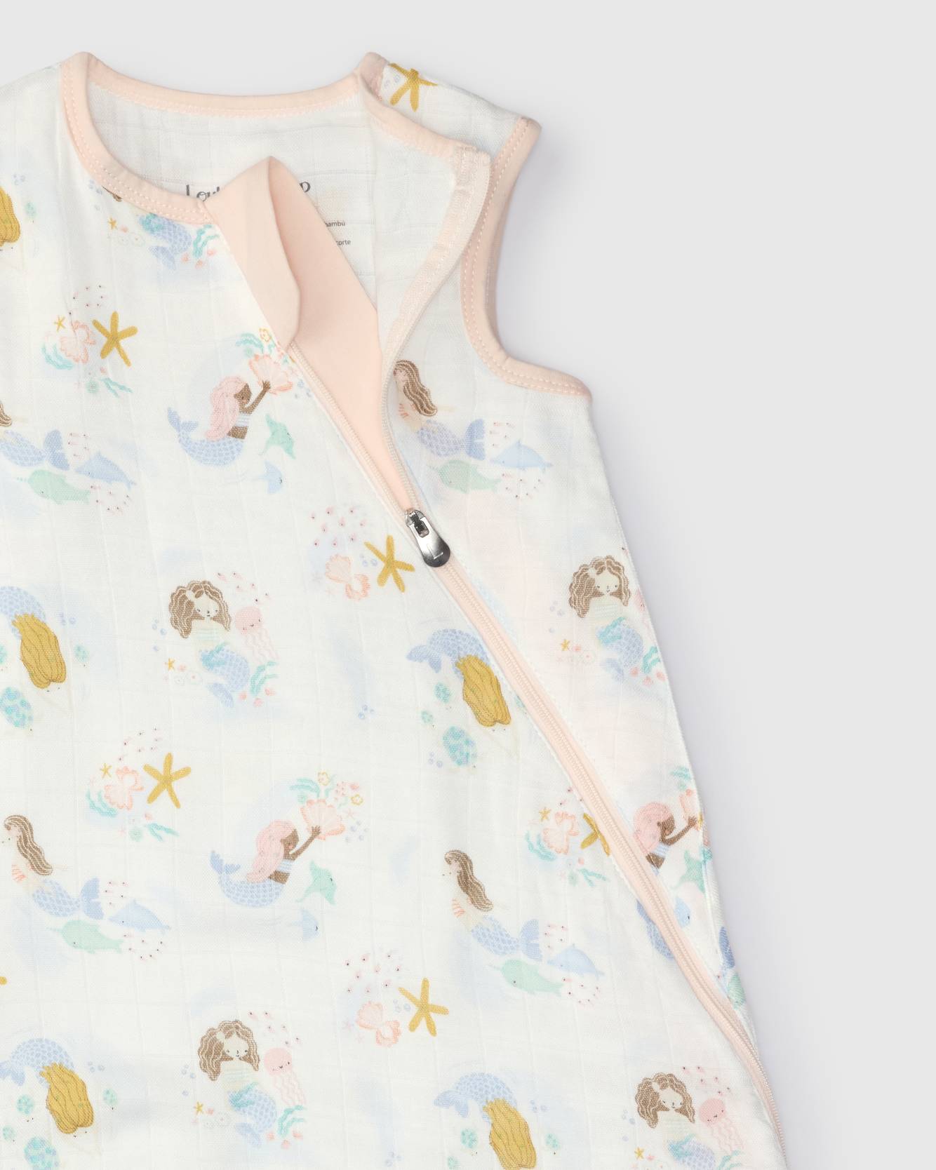 Muslin Lightweight Sleep Bag 0.5 TOG - Mermaids