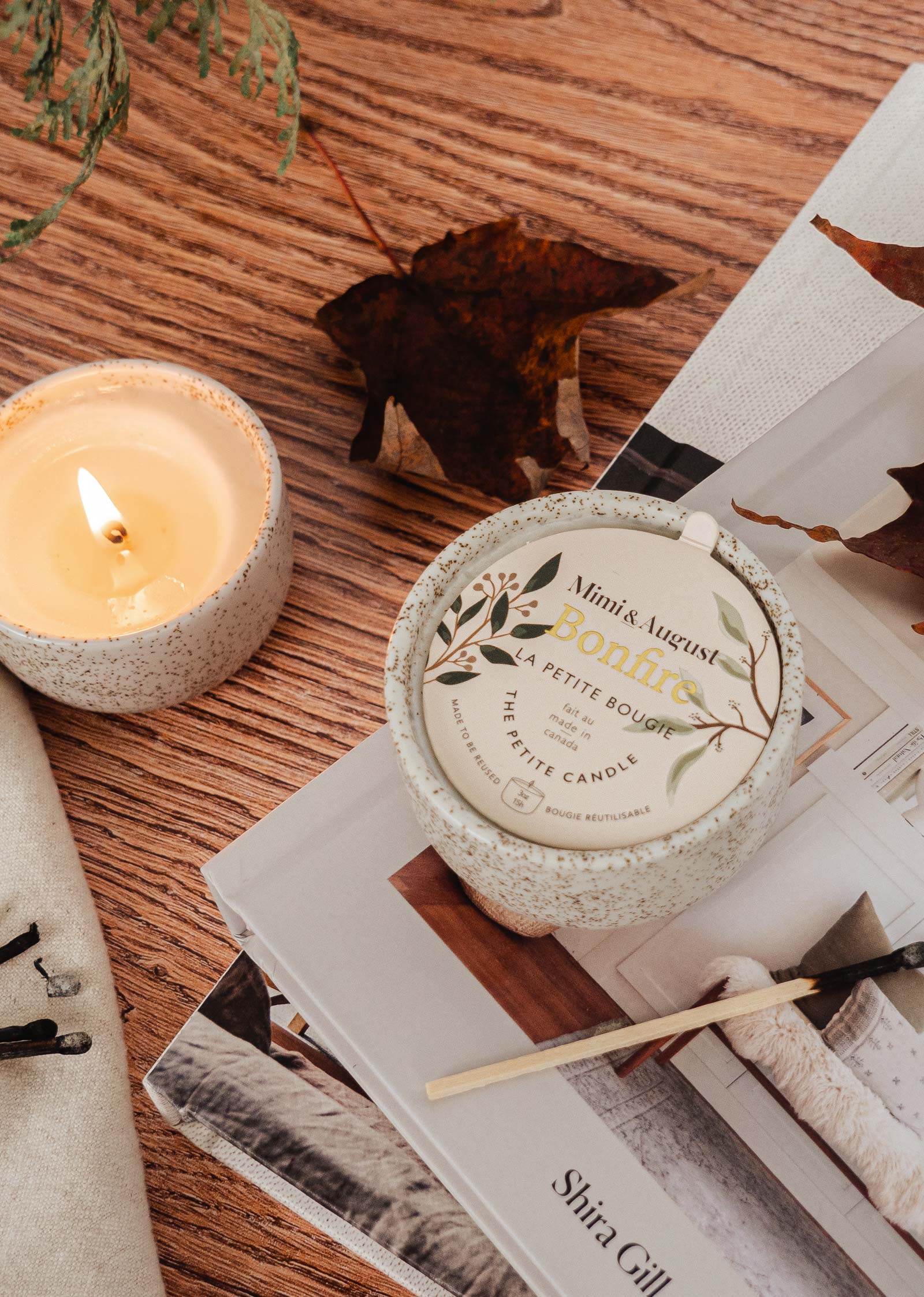 Bonfire - Reusable Candle