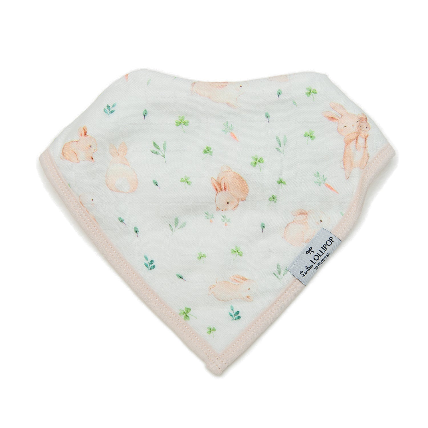 Bandana Bib Set - 2 Pack - Bunny Meadow