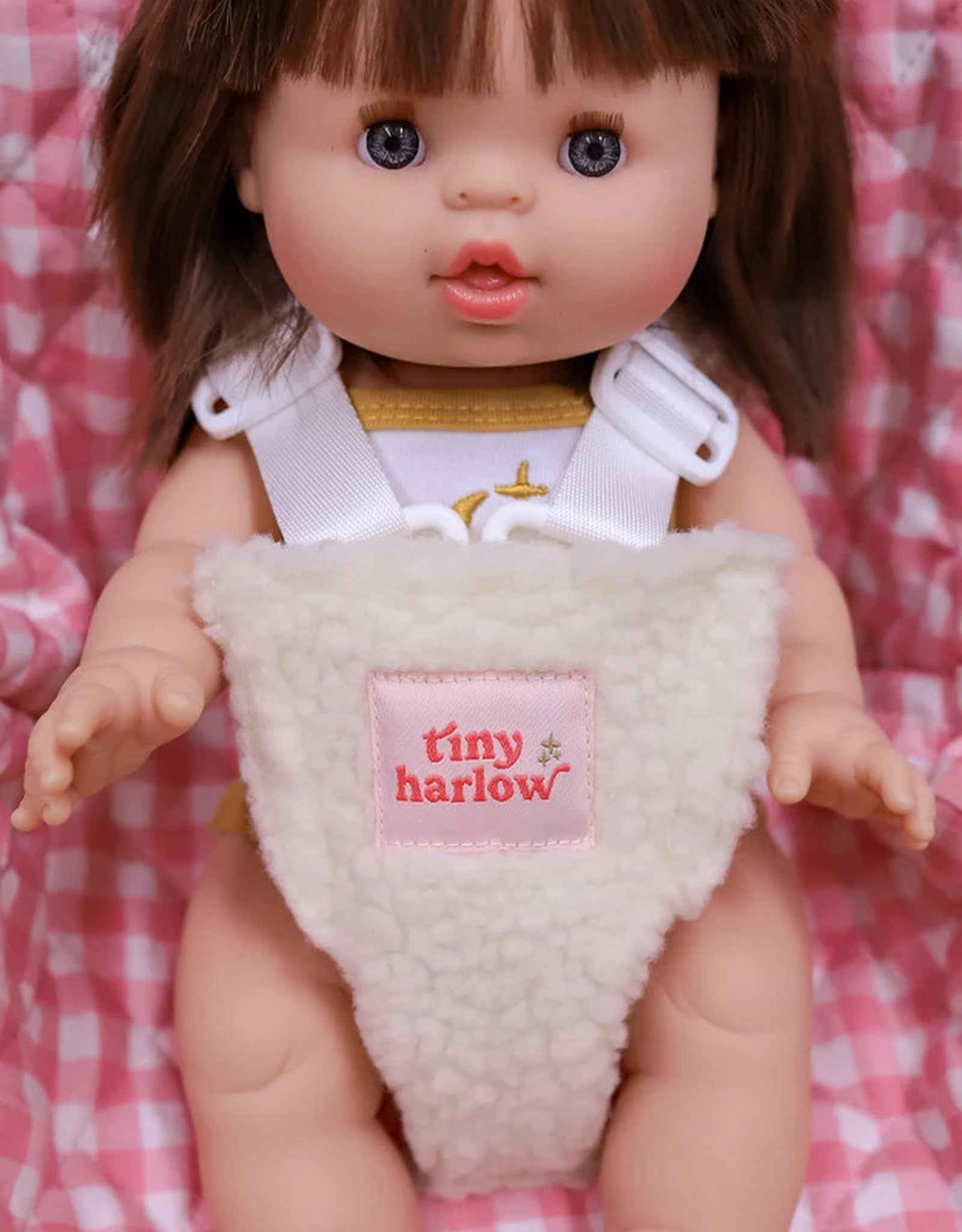 Doll Car Seat - Pink - Tiny Harlow