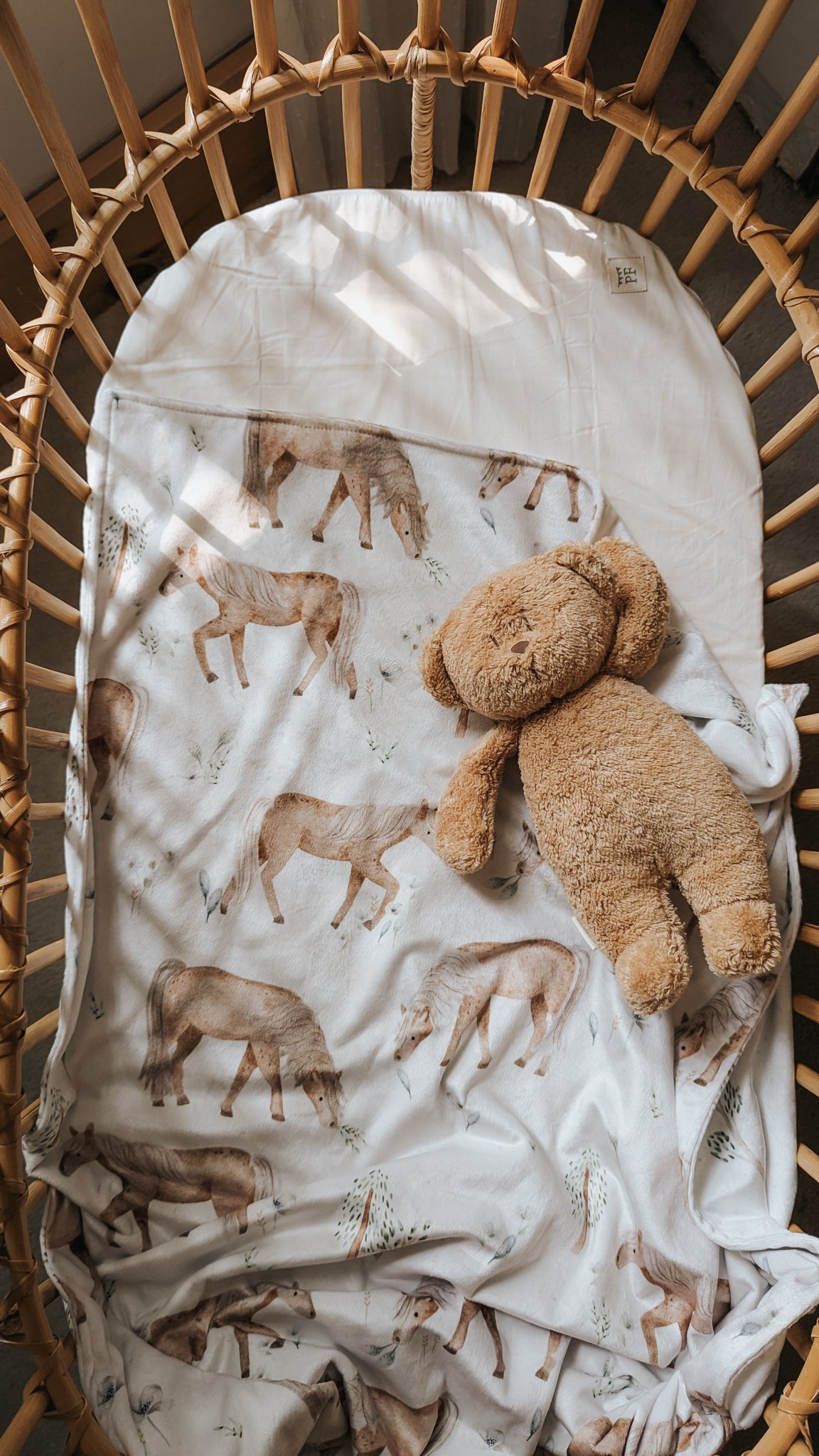My little blanket - Horses - Veille sur toi