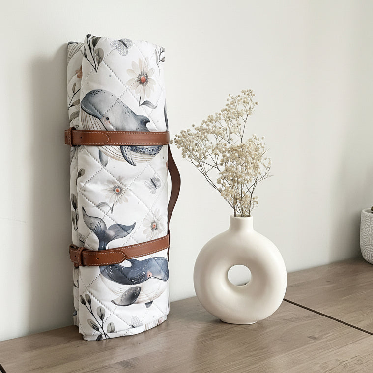 Nappe Plage & Jeux - Ptites baleines