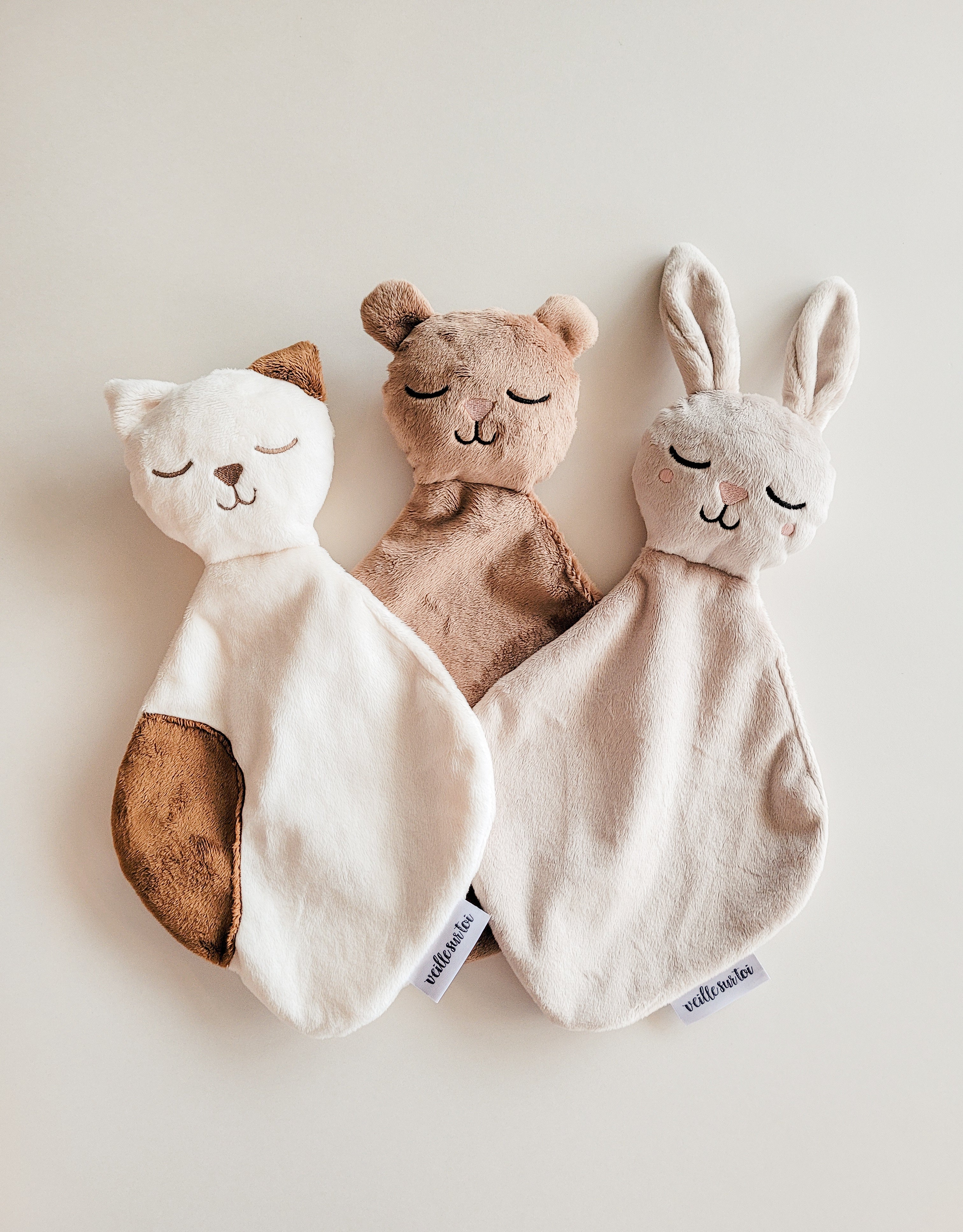 Mini Baby Blankie - Sammy the Cat - Veille sur toi