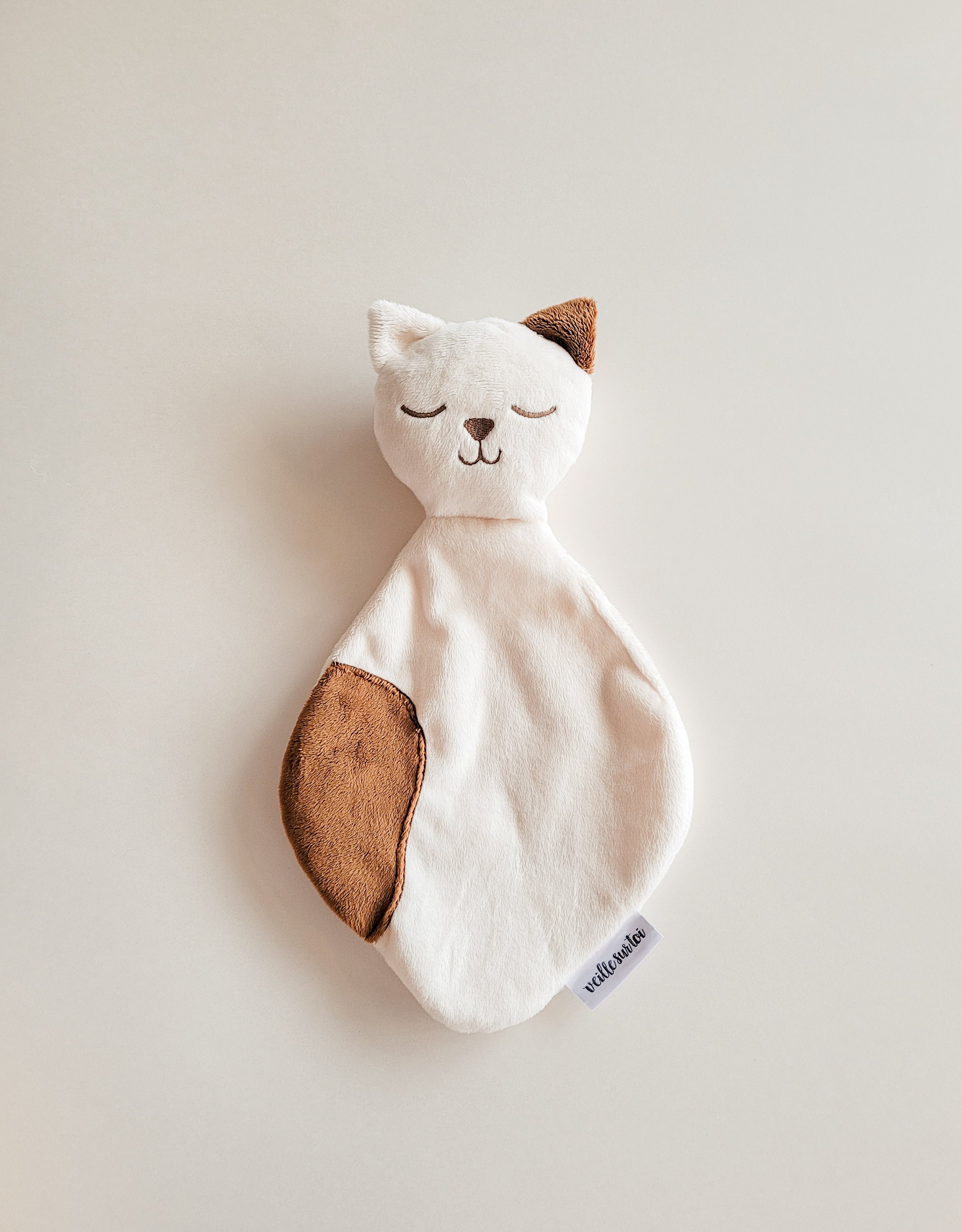 Mini Baby Blankie - Sammy the Cat - Veille sur toi